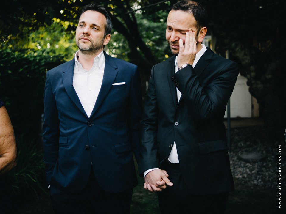 Seattle wedding photographer: Todd and Santiago's Corson Building wedding (13)