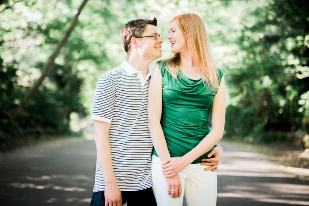Carkeek Beach Engagement: Katherine and Graeme engaged in Seattle (22)