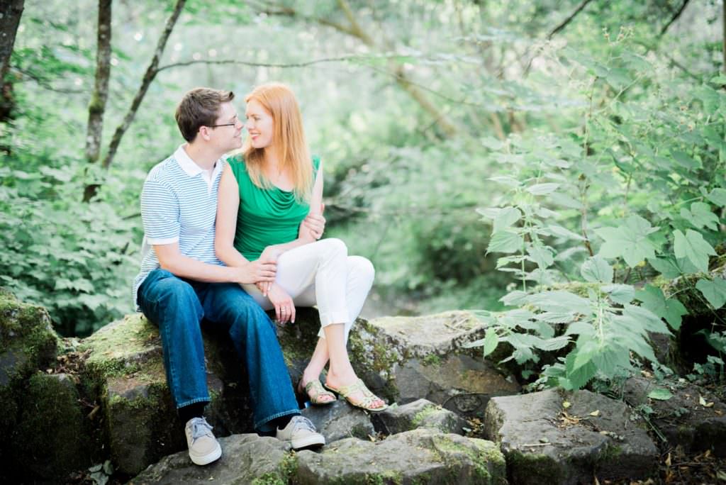 Carkeek Beach Engagement: Katherine and Graeme engaged in Seattle (17)
