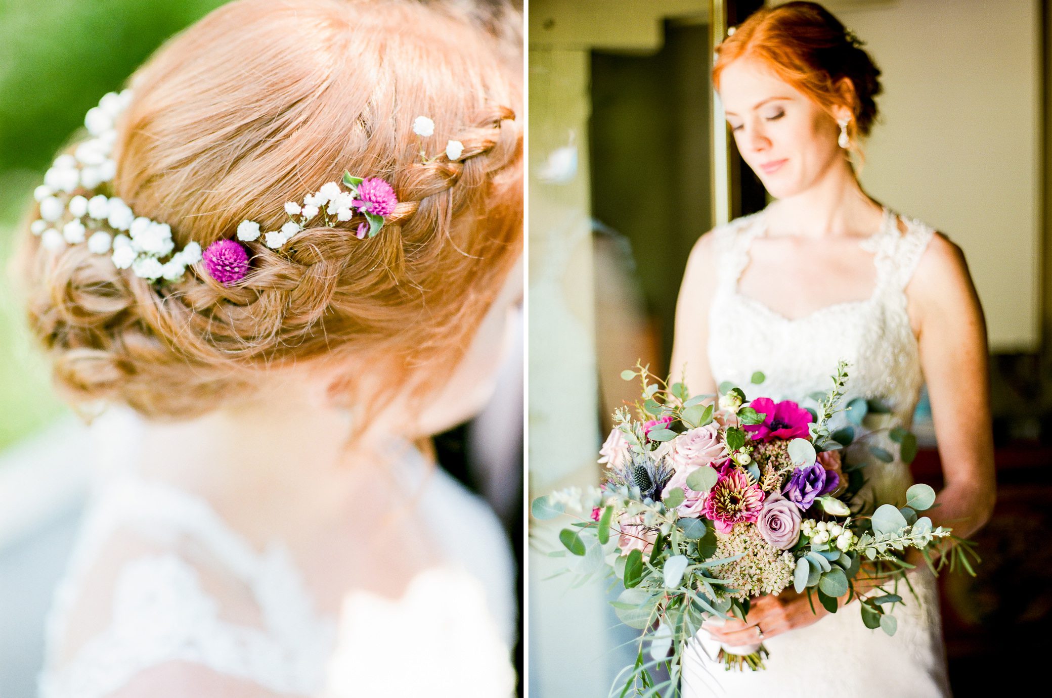 Beautiful floral crown by Diamond Custom Florals