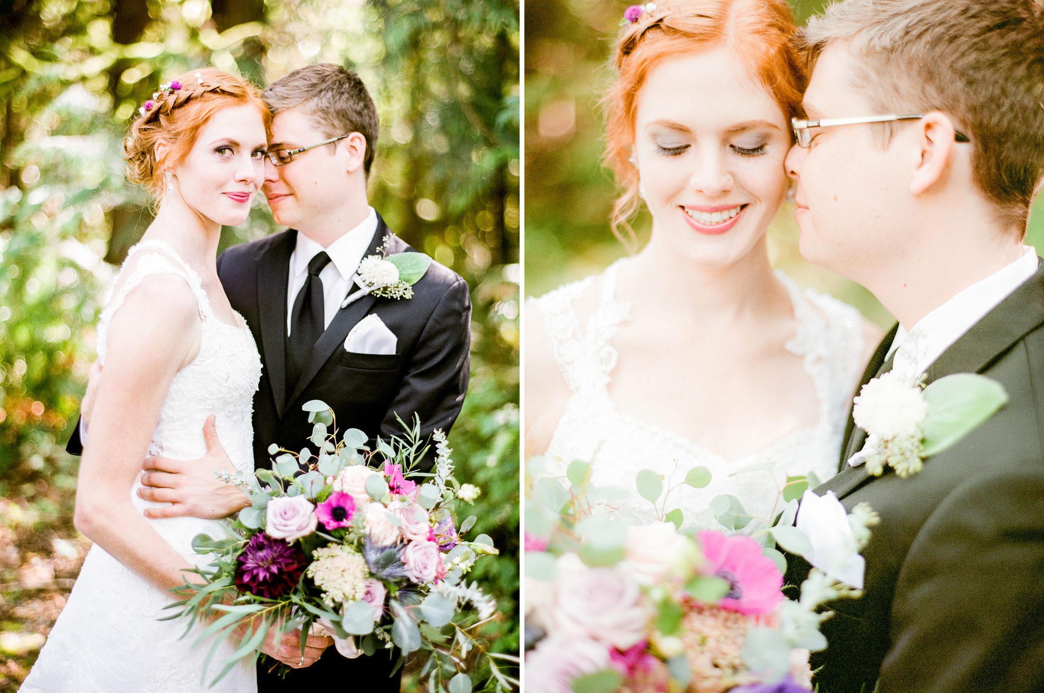 The beautiful Katherine and Graeme on their wedding day at Kingston House, WA. September 2016.