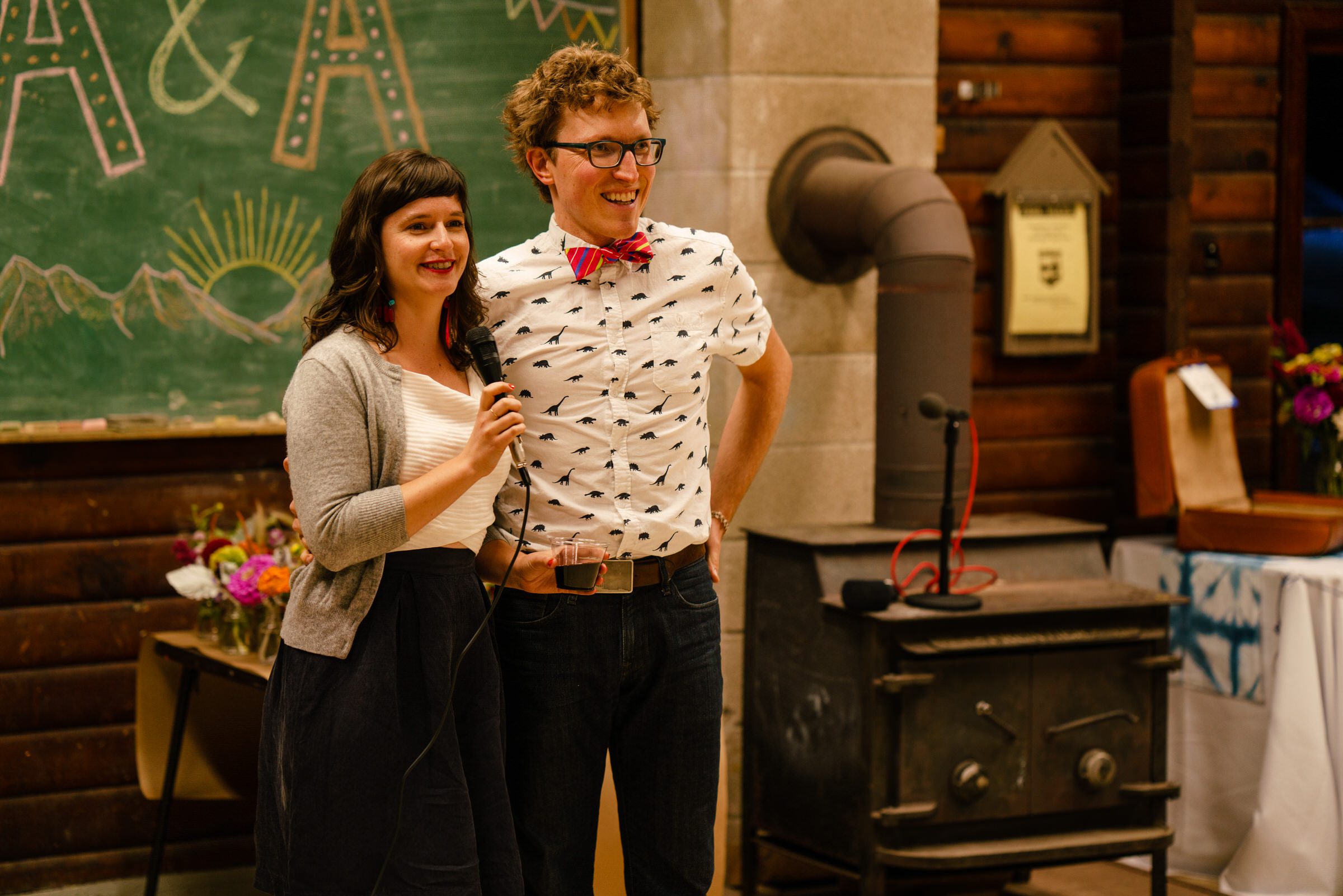 Camp Moran wedding on Orcas Island: Amelia and Adrian