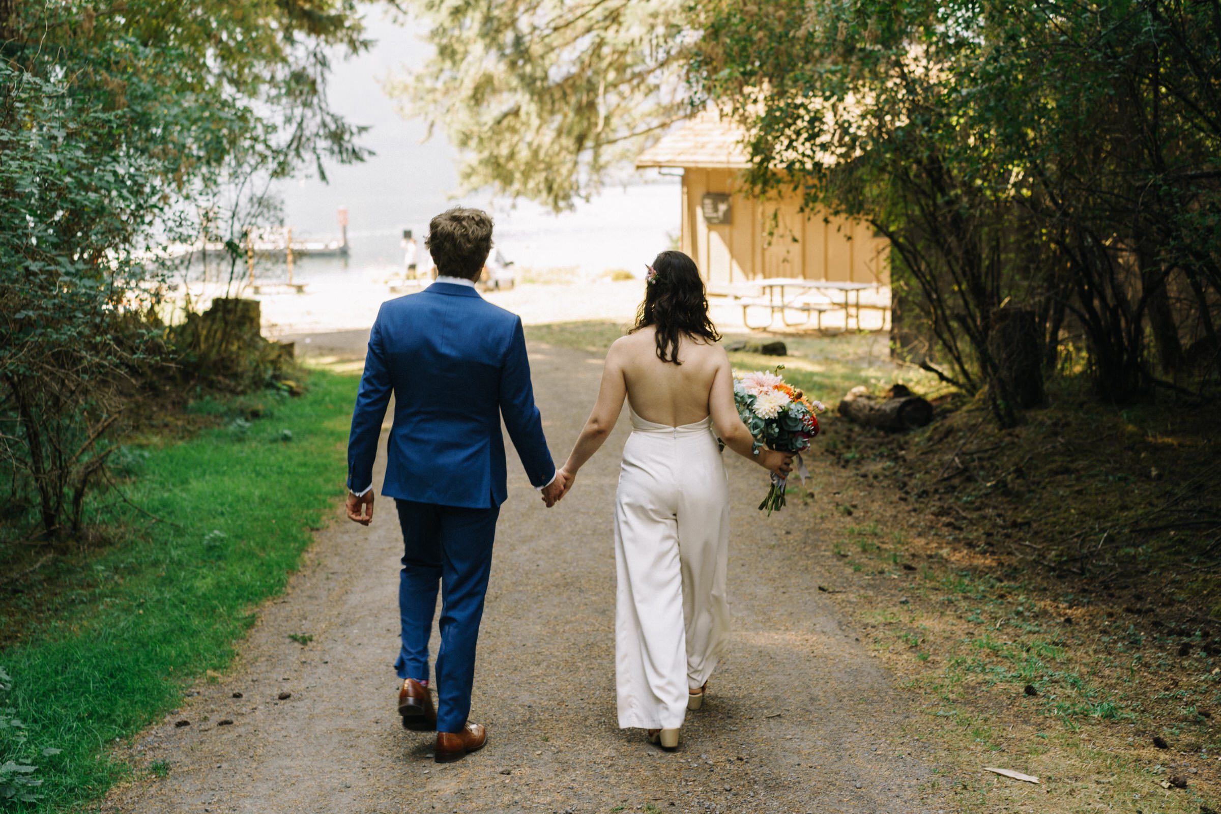 Camp Moran wedding on Orcas Island: Amelia and Adrian