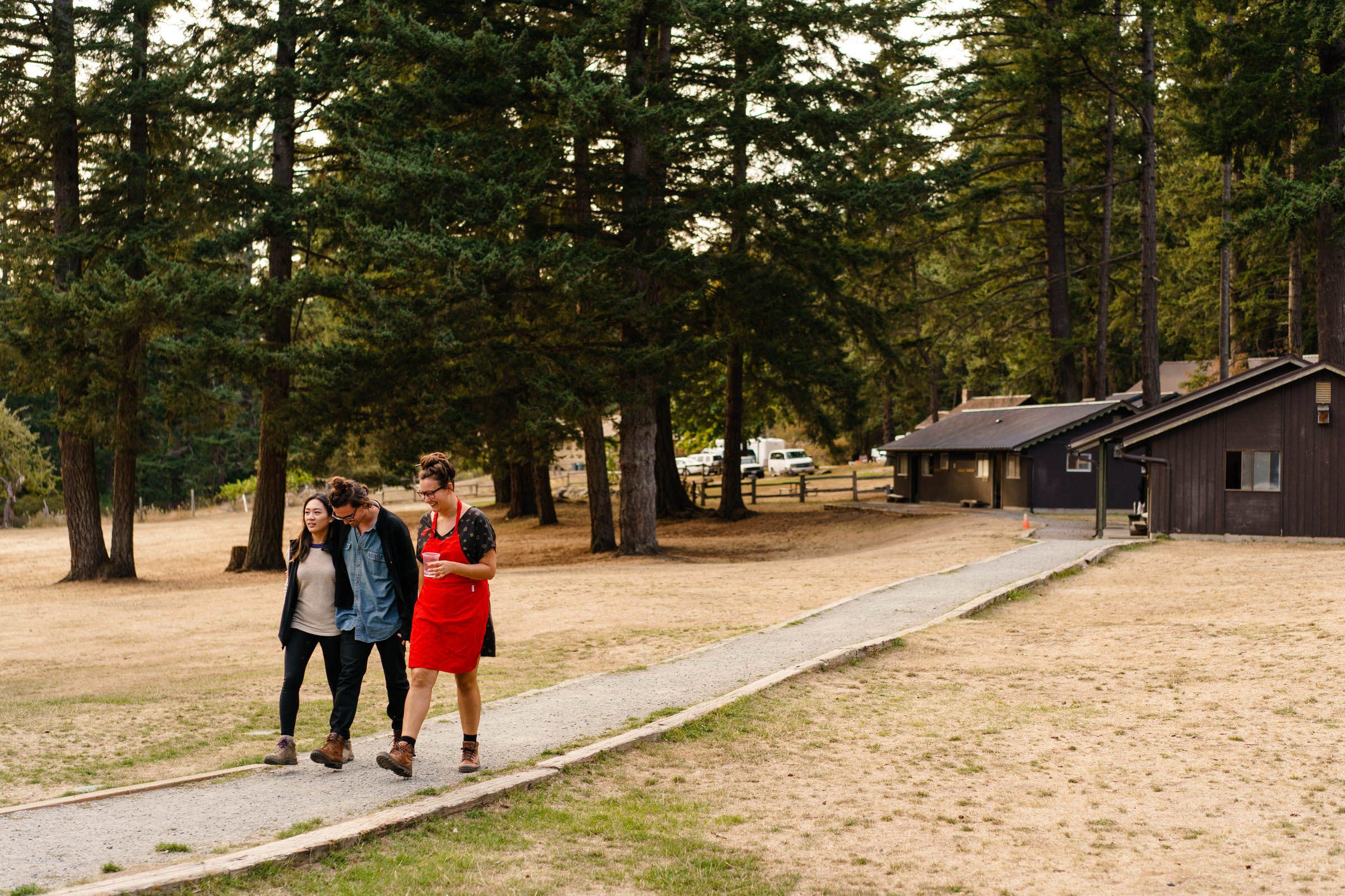 Camp Moran wedding on Orcas Island: Amelia and Adrian