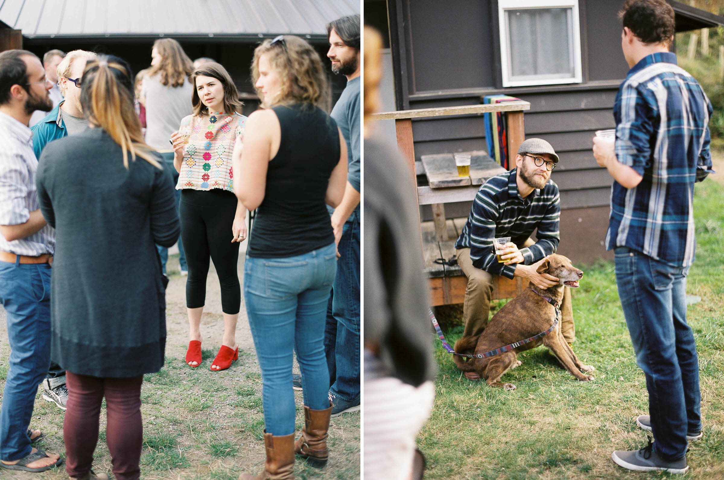 Camp Moran wedding on Orcas Island: Amelia and Adrian