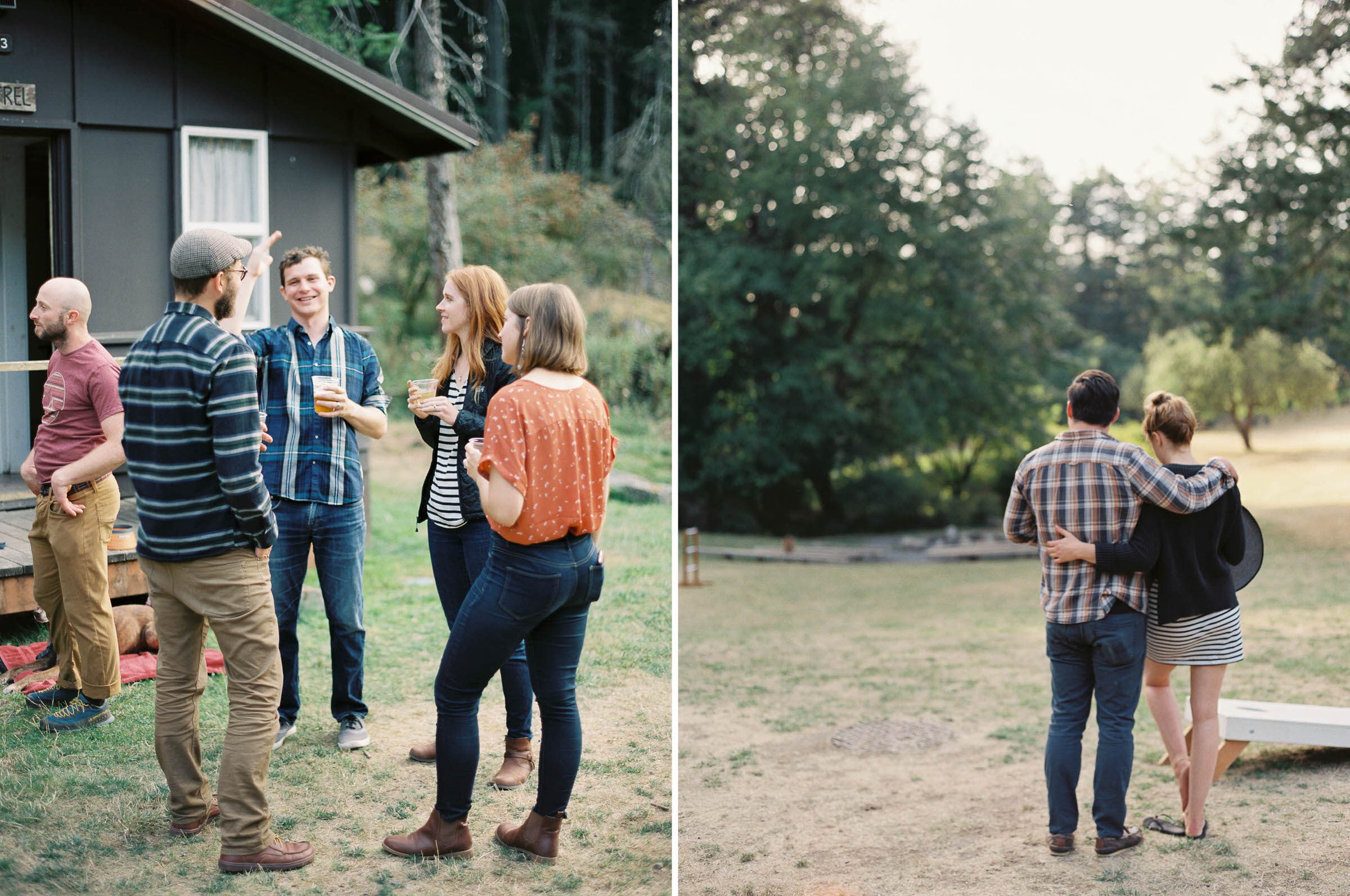 Camp Moran wedding on Orcas Island: Amelia and Adrian