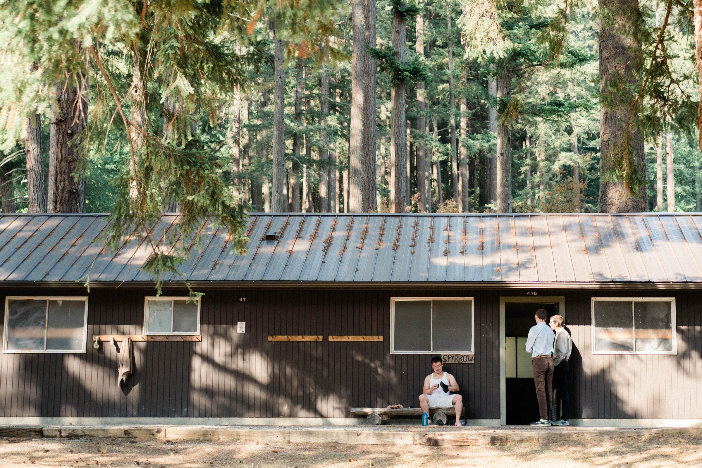 Camp Moran wedding on Orcas Island: Amelia and Adrian