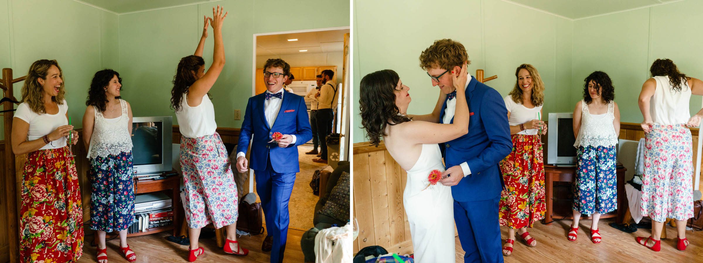 Camp Moran wedding on Orcas Island: Amelia and Adrian