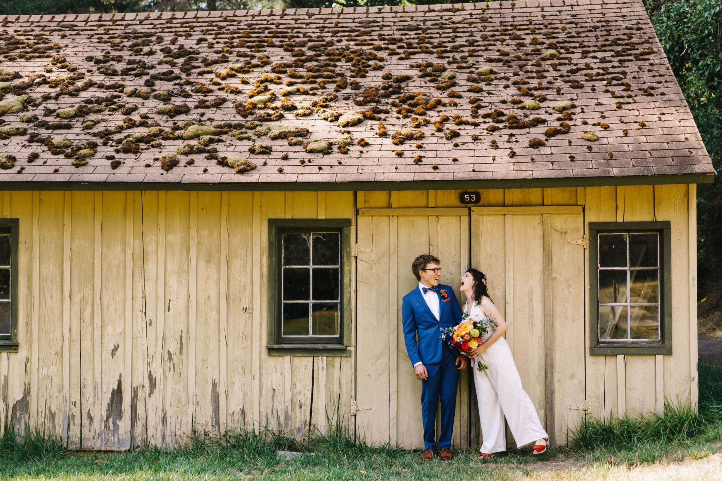 Camp Moran wedding on Orcas Island: Amelia and Adrian