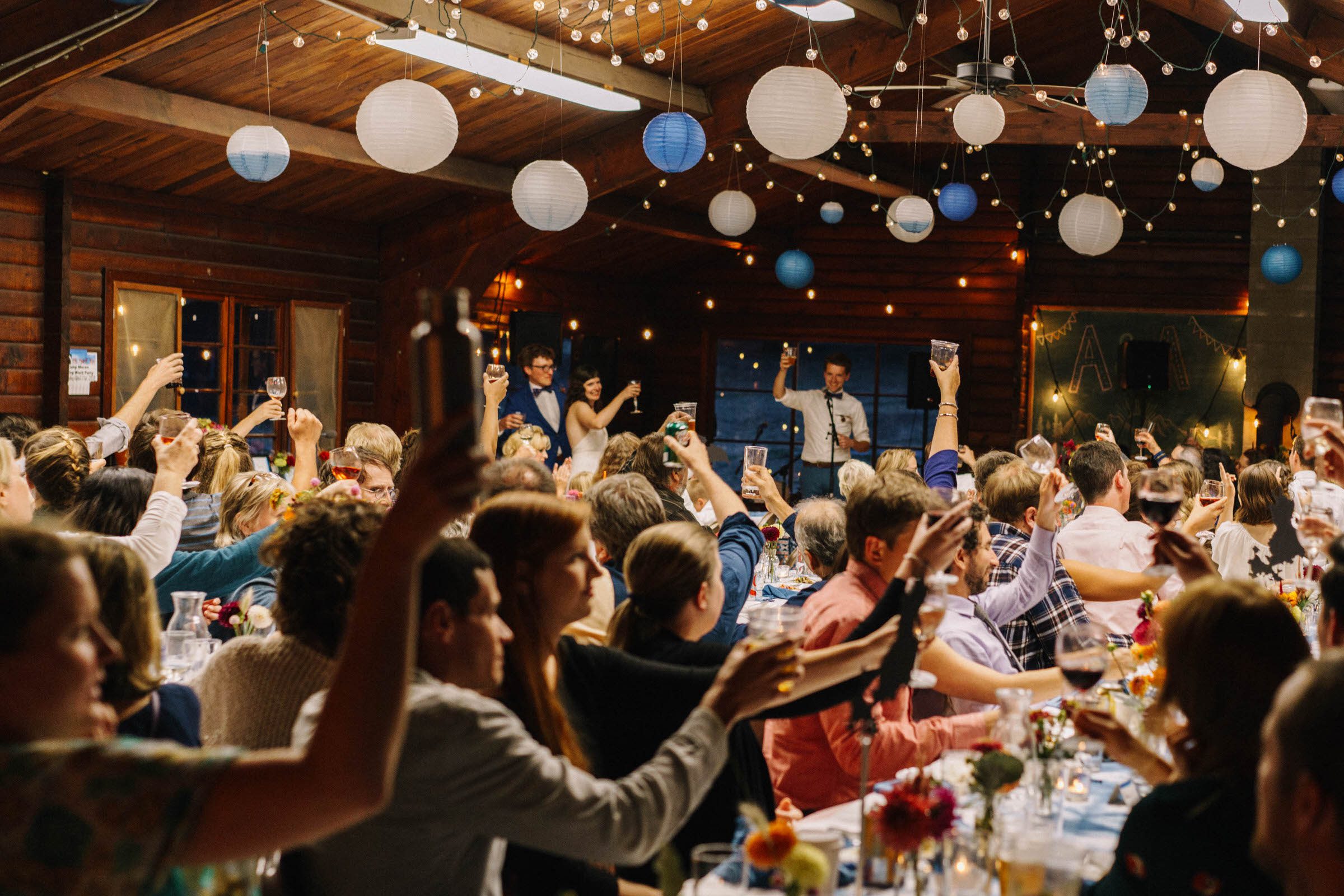 Camp Moran wedding on Orcas Island: Amelia and Adrian