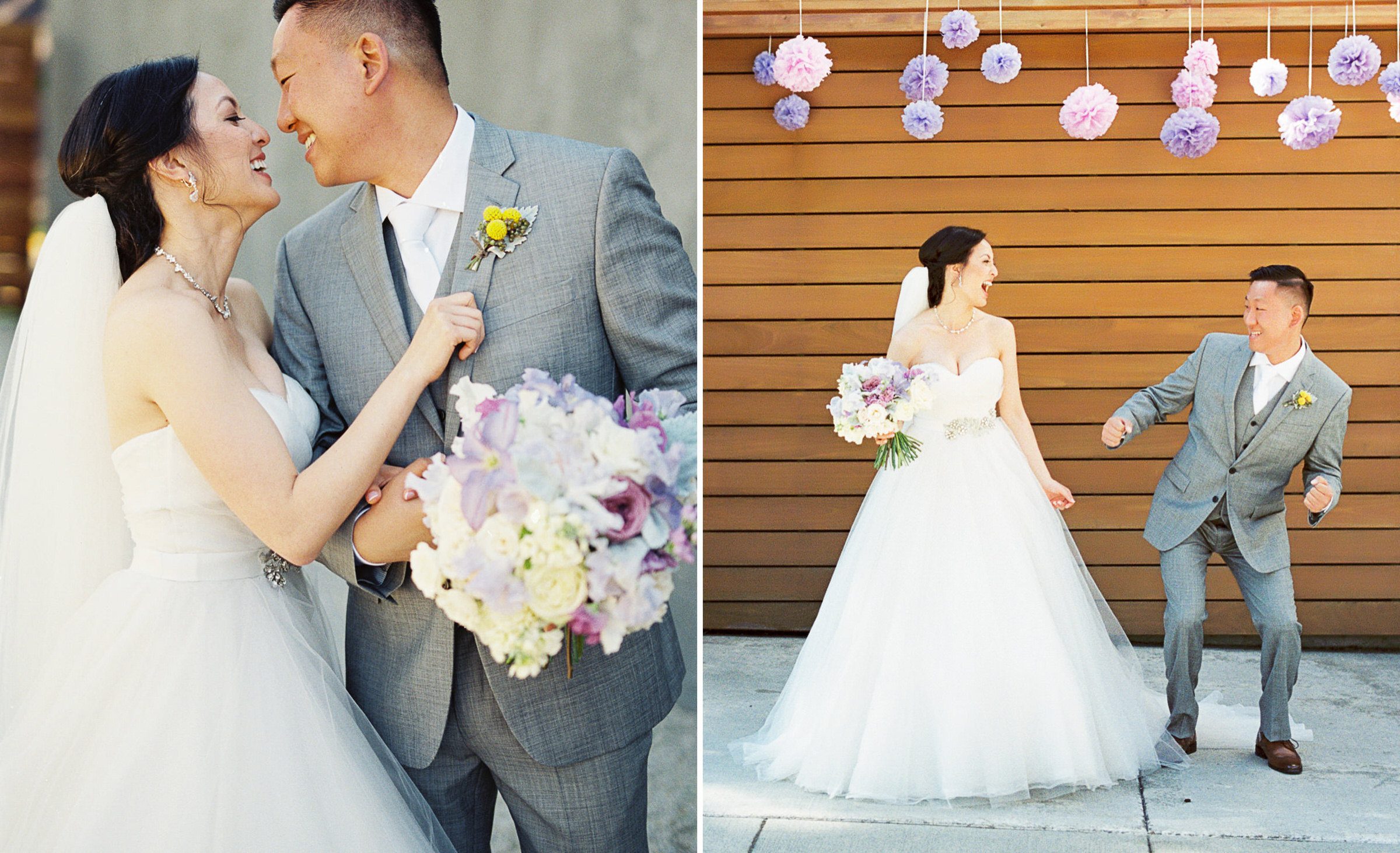 Cindy and Frank's wedding portraits at Novelty-Hill Januik