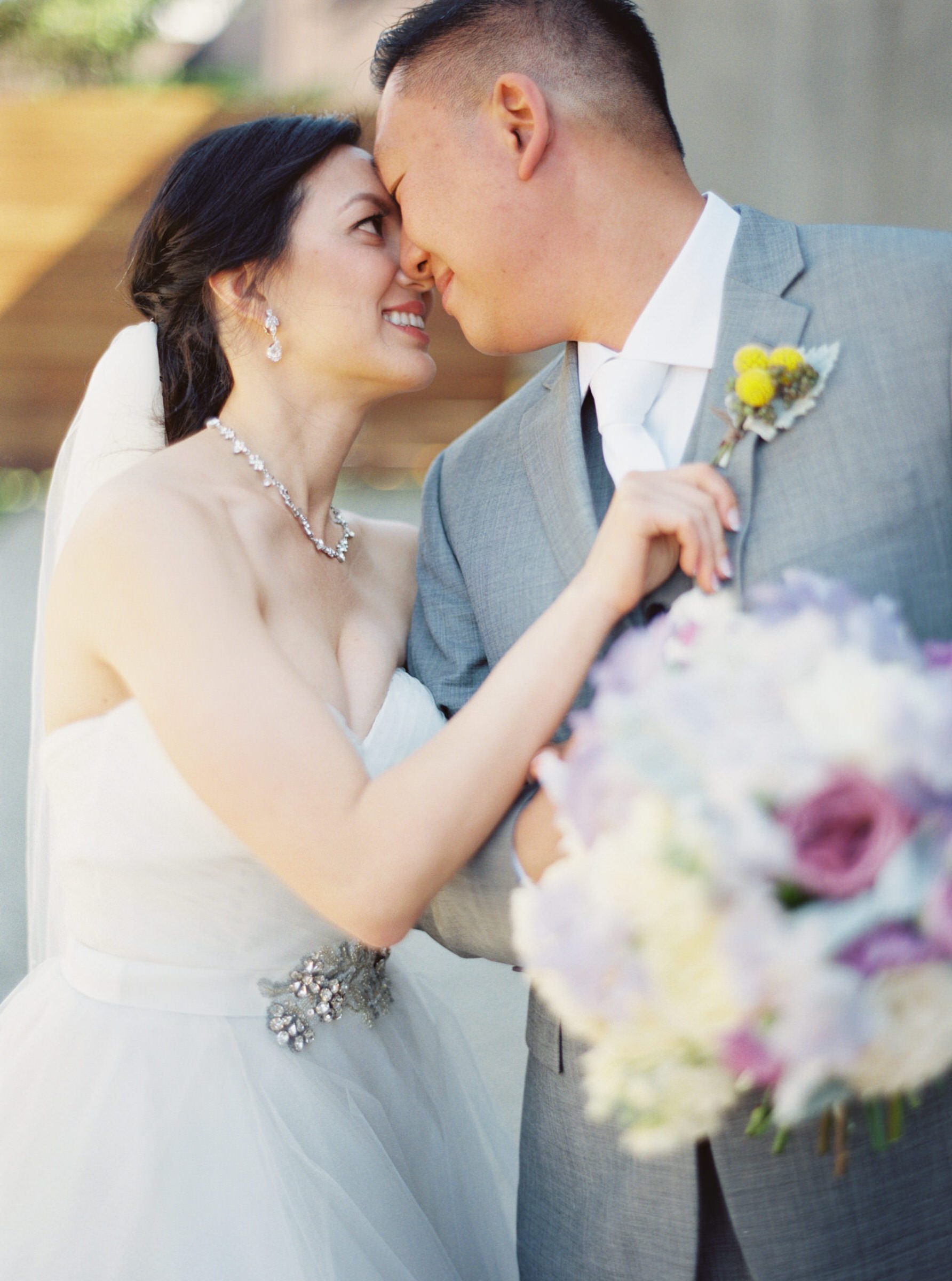 Cindy and Frank's wedding portraits at Novelty-Hill Januik