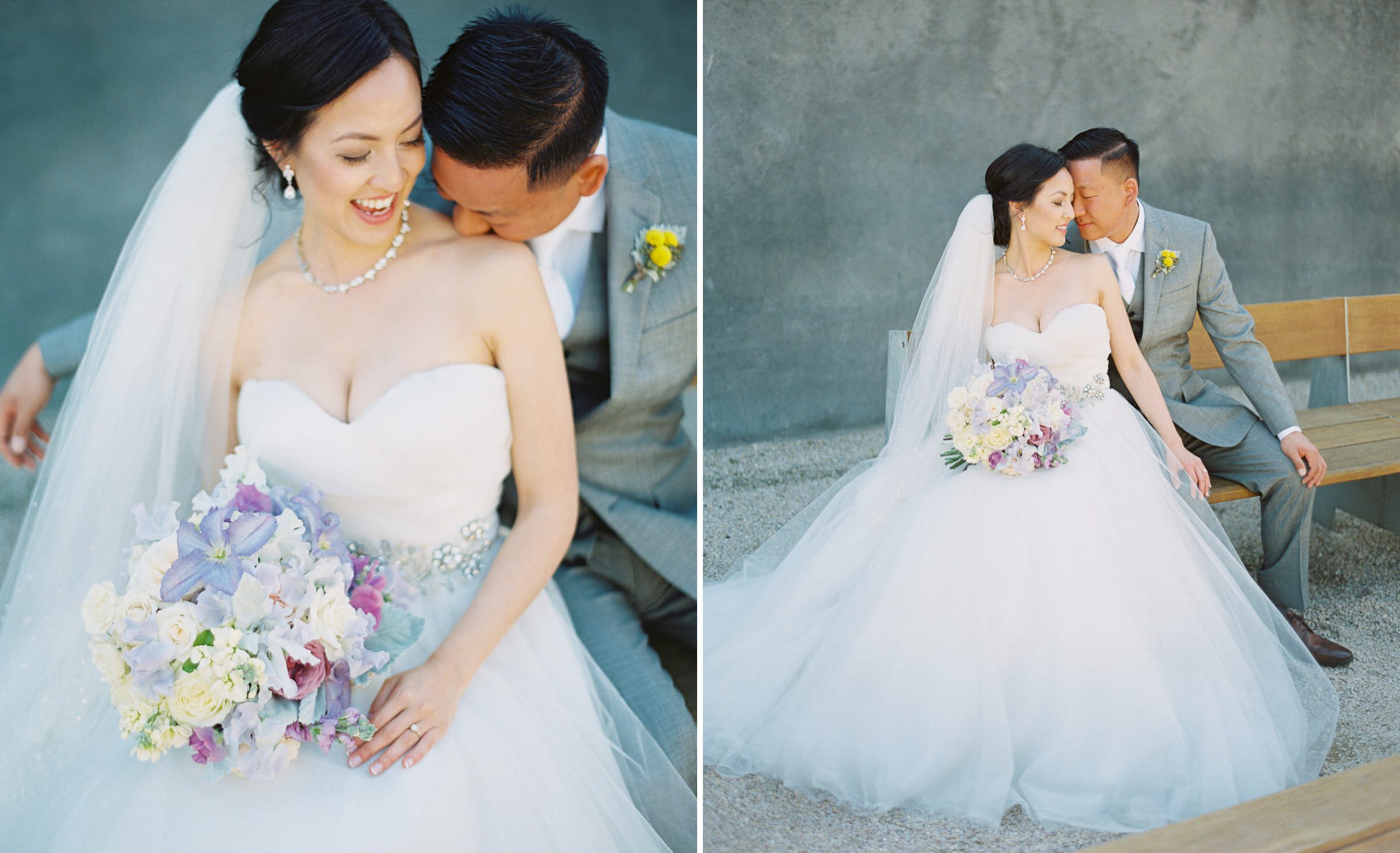 Cindy and Frank's wedding portraits at Novelty-Hill Januik