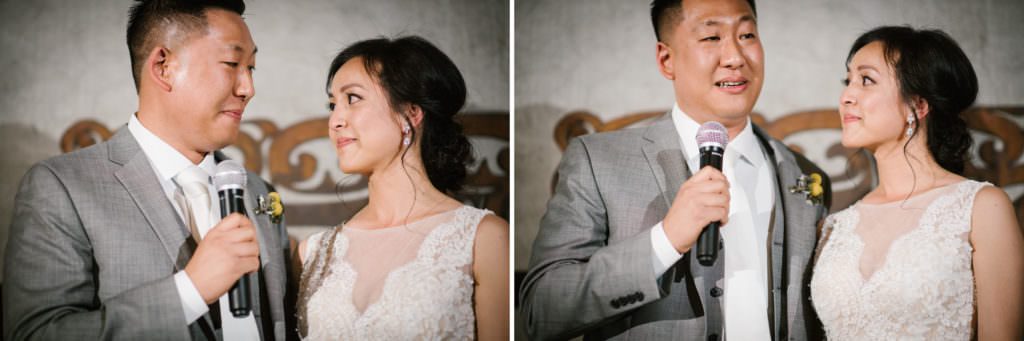 A wedding reception at Novelty-Hill Januik