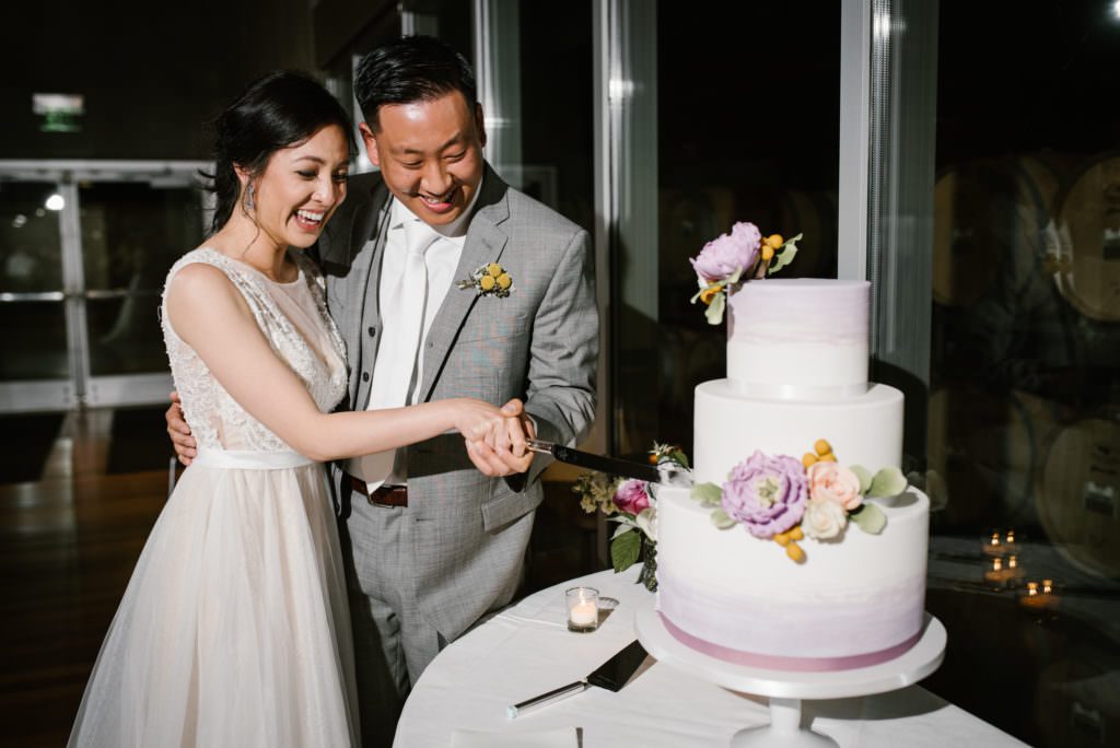 A wedding reception at Novelty-Hill Januik