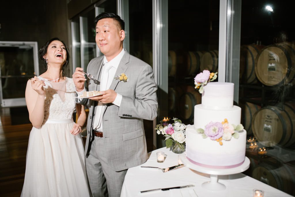 A wedding reception at Novelty-Hill Januik