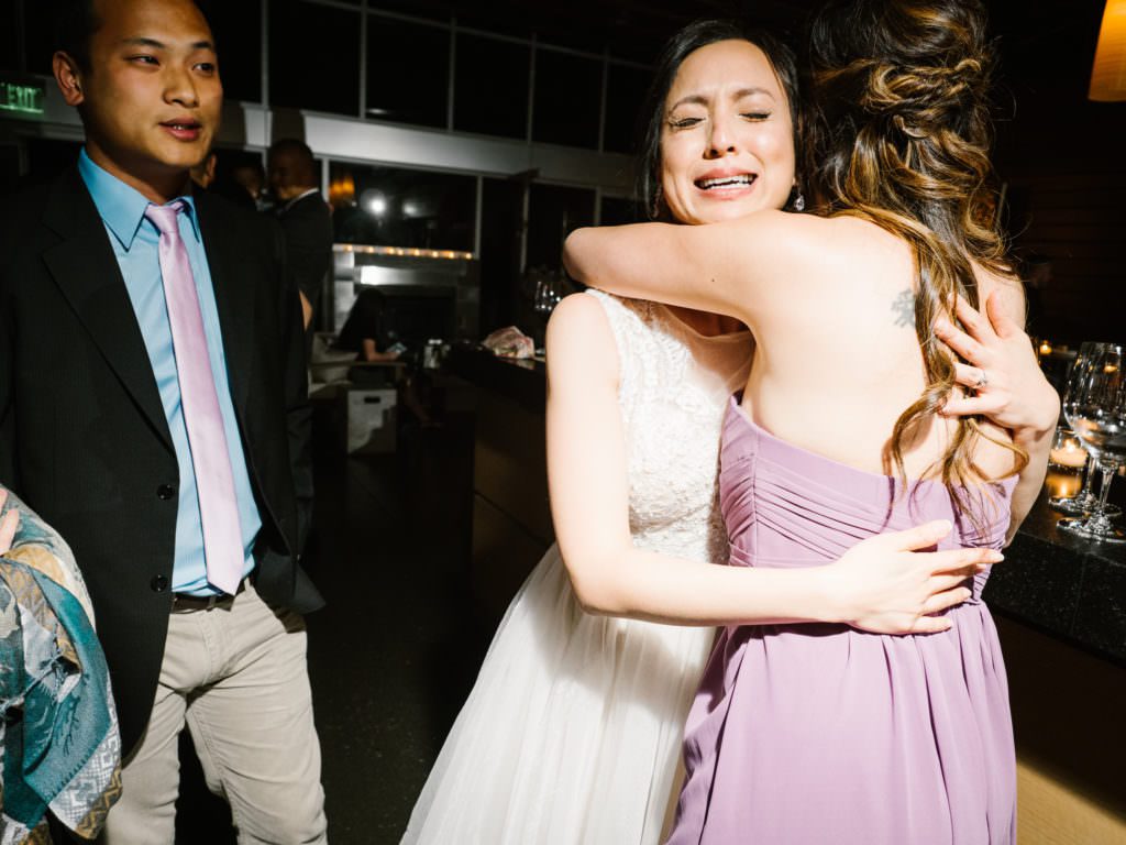 A wedding reception at Novelty-Hill Januik