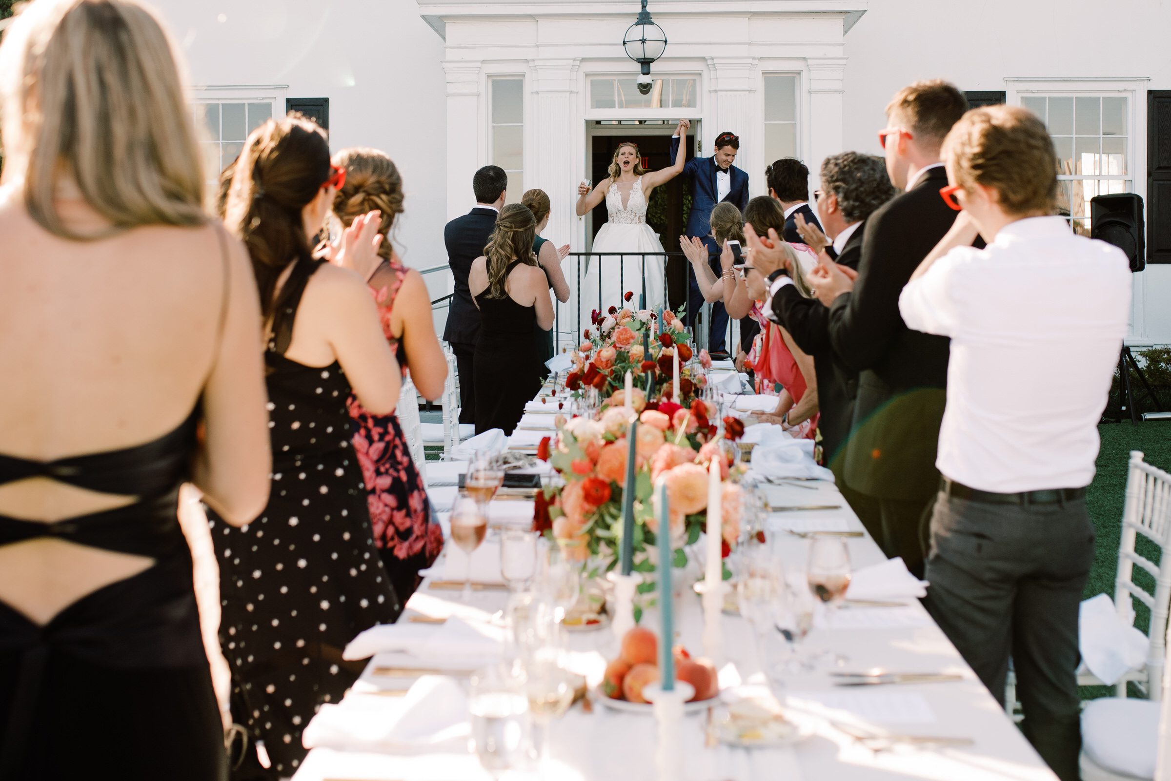 The Admiral House weddings: Annie and Jeff wedding reception