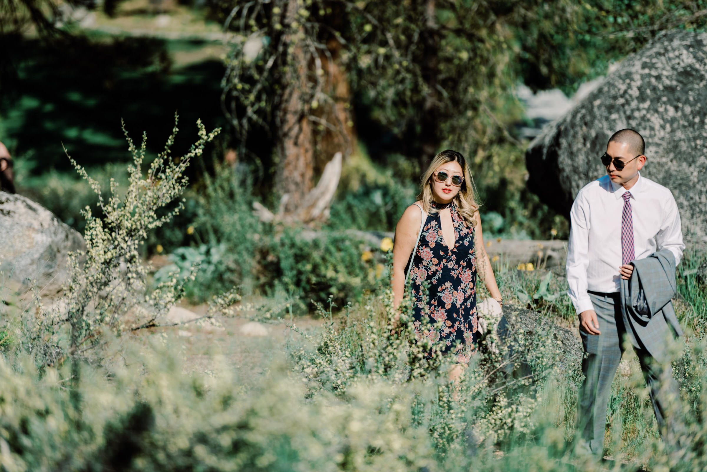 Sleeping Lady Resort weddings: Guests arriving at Kristen and Russ' wedding