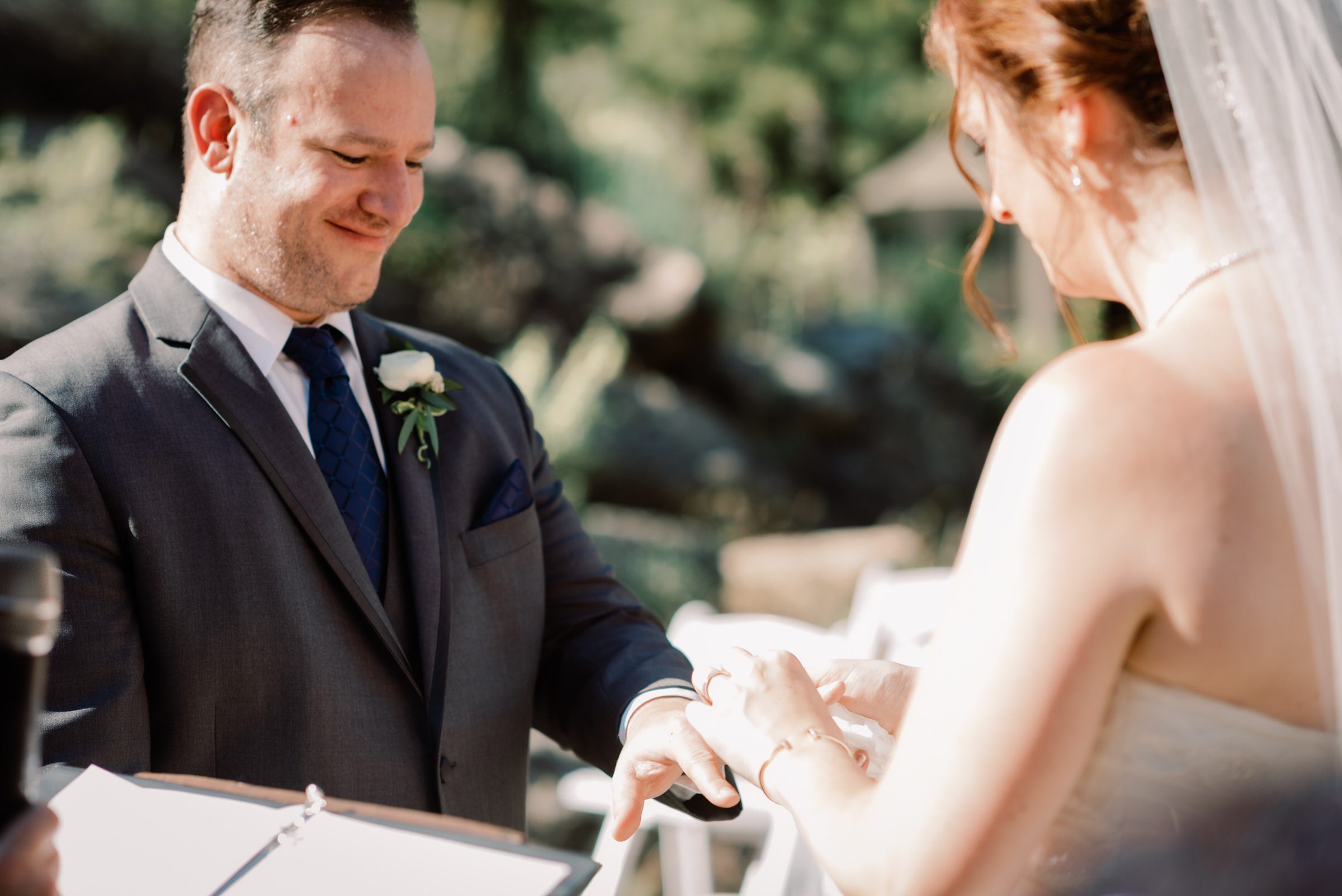 Sleeping Lady Resort weddings: Kristen and Russ' wedding ceremony