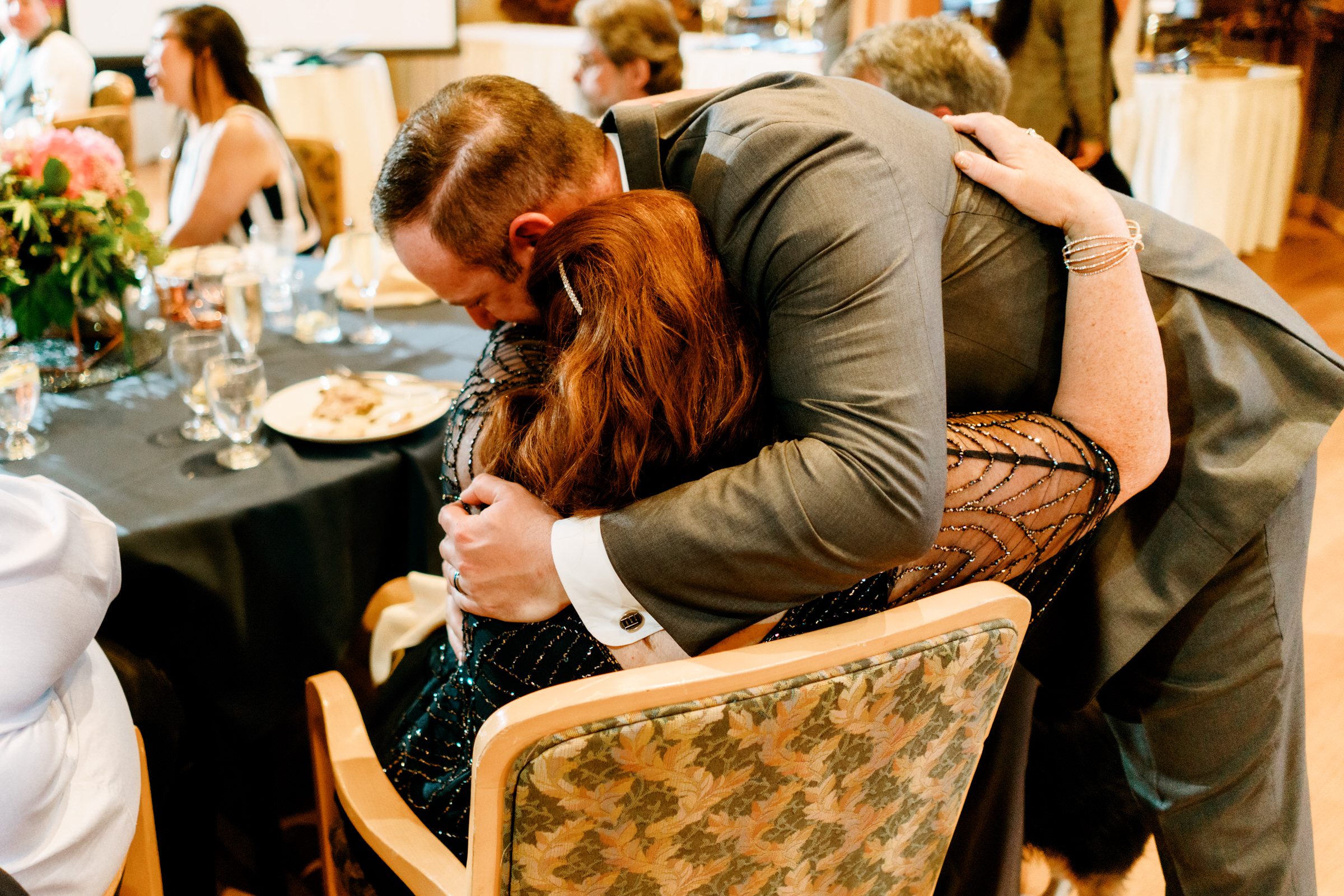 Sleeping Lady Resort weddings: Kristen and Russ wedding reception