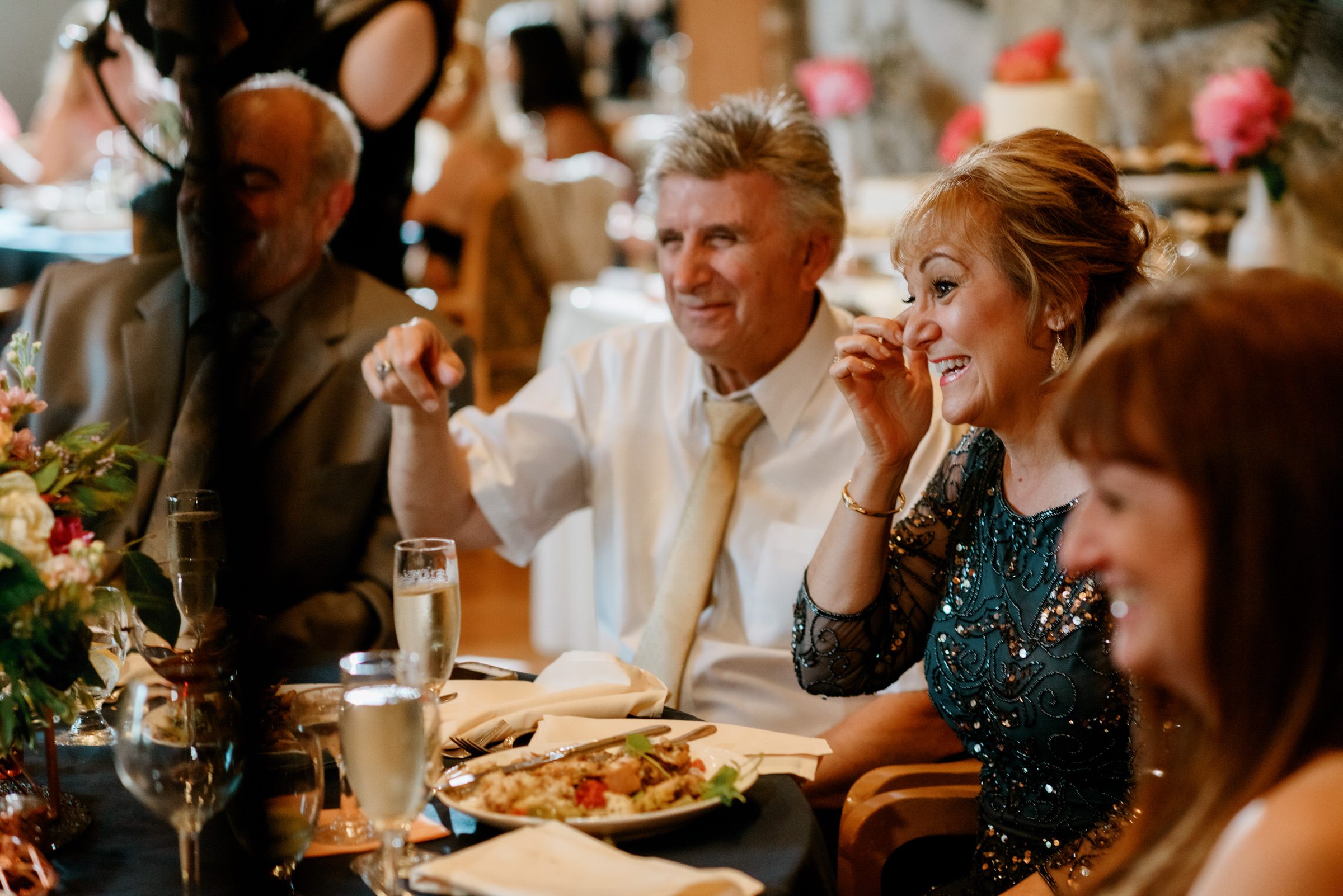 Sleeping Lady Resort weddings: Kristen and Russ wedding reception