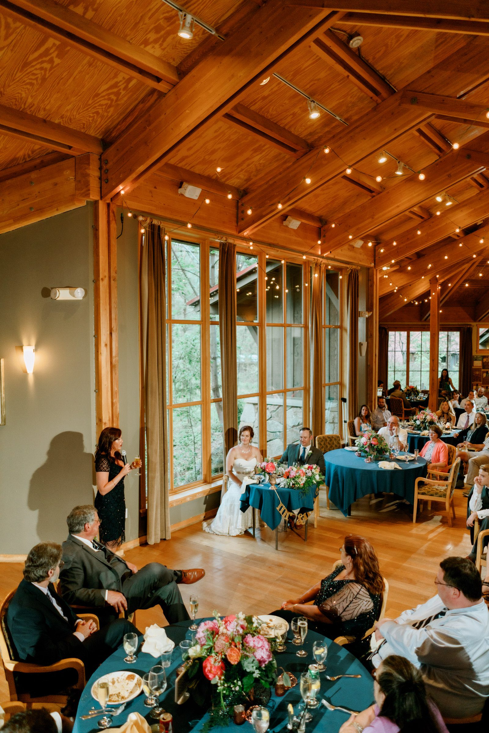 Sleeping Lady Resort weddings: Kristen and Russ wedding reception