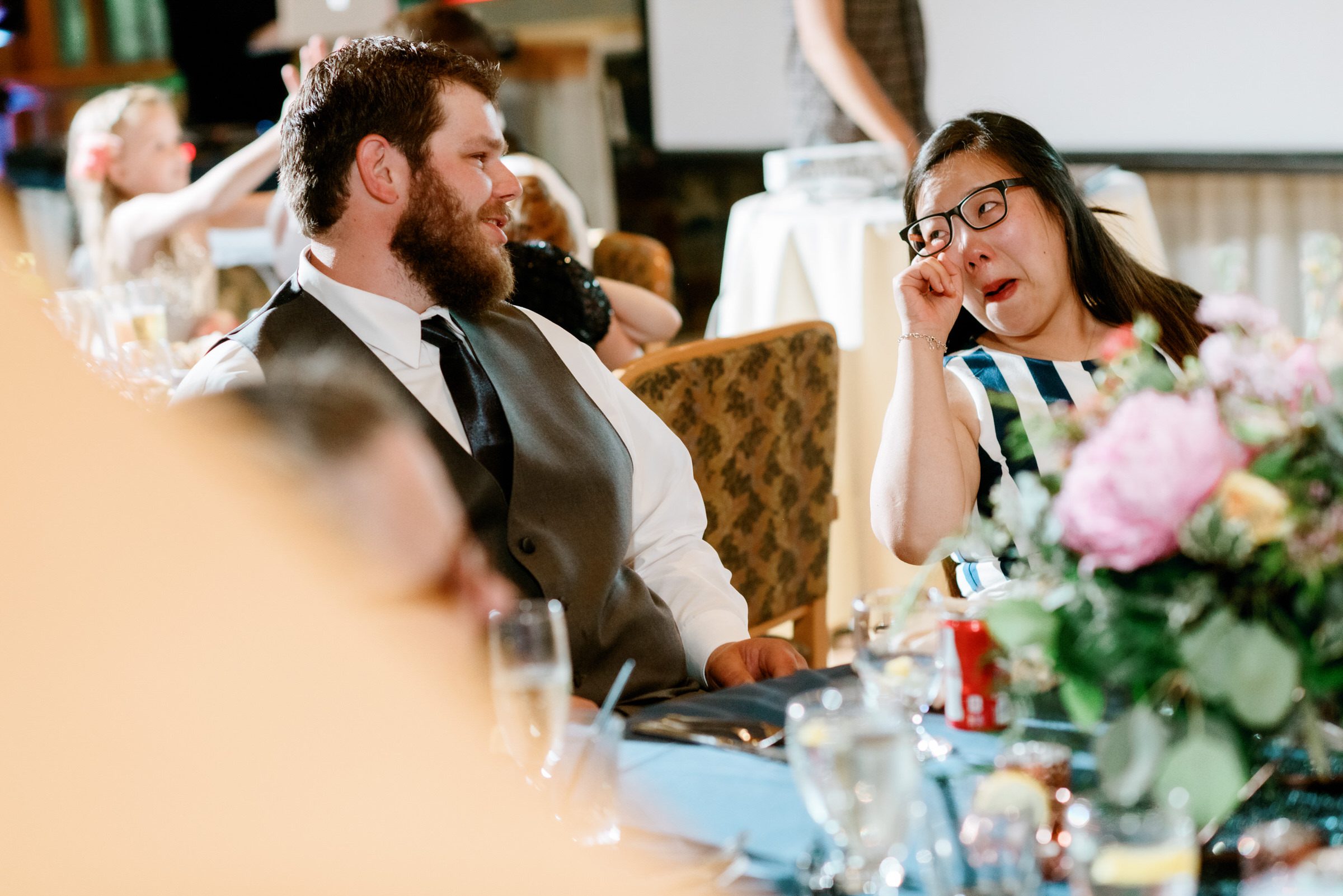 Sleeping Lady Resort weddings: Kristen and Russ wedding reception