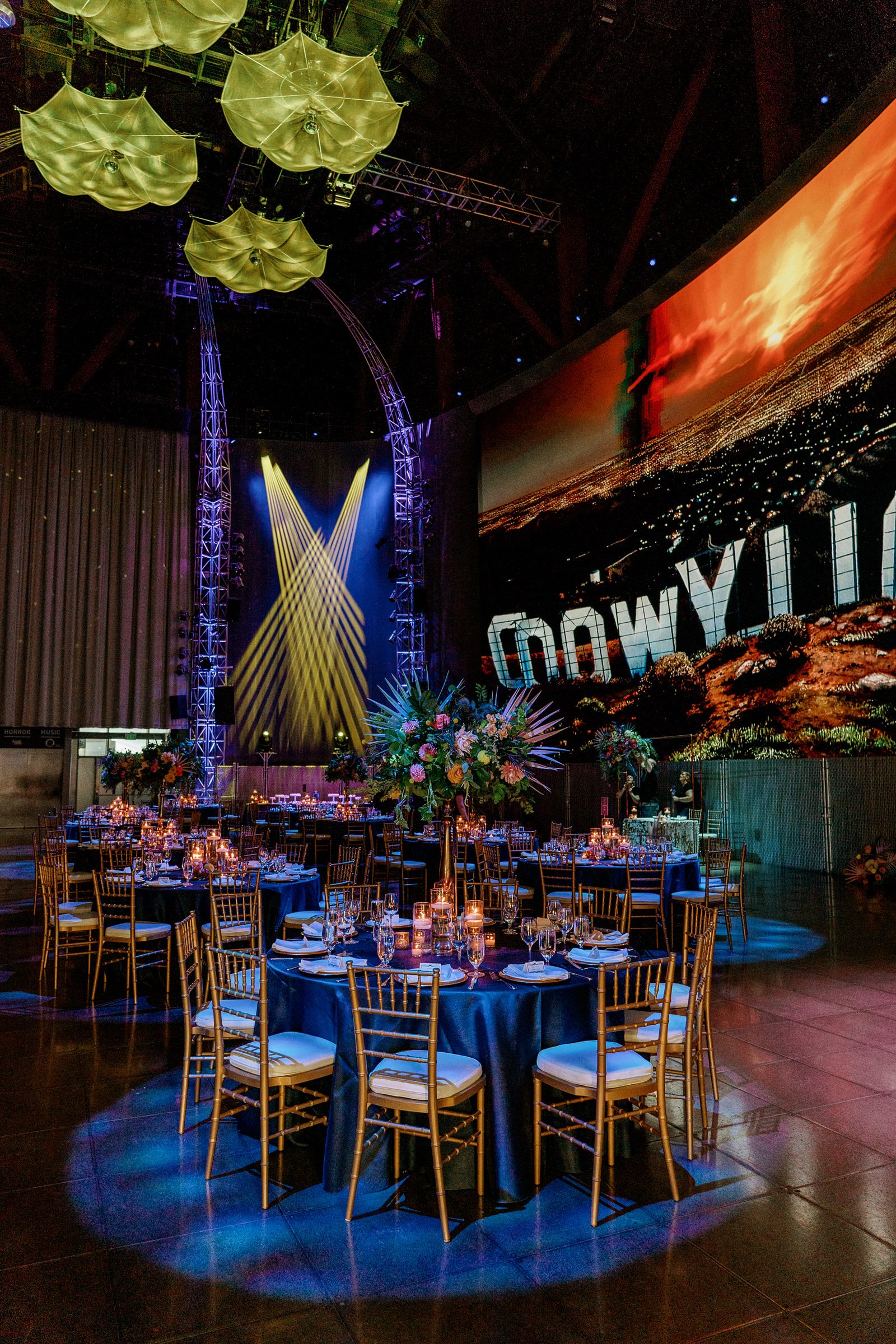 MoPoP Seattle weddings: Ally and Stephen's La-La Land Themed Wedding