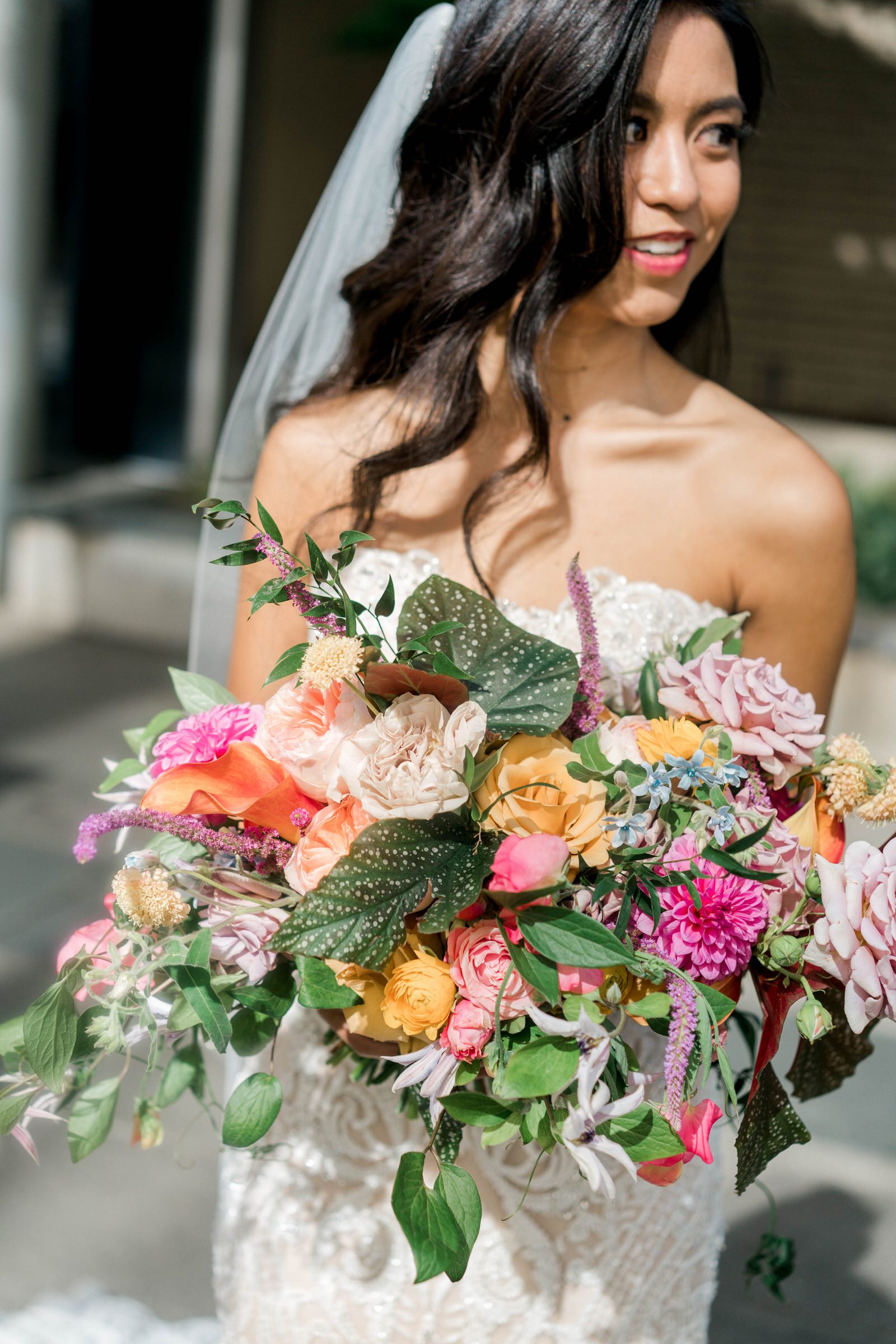 MoPoP Seattle weddings: Ally and Stephen's La-La Land Themed Wedding