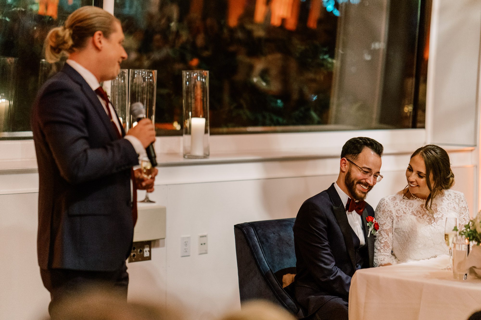 Best man speech at Lauren and Kyle's wedding