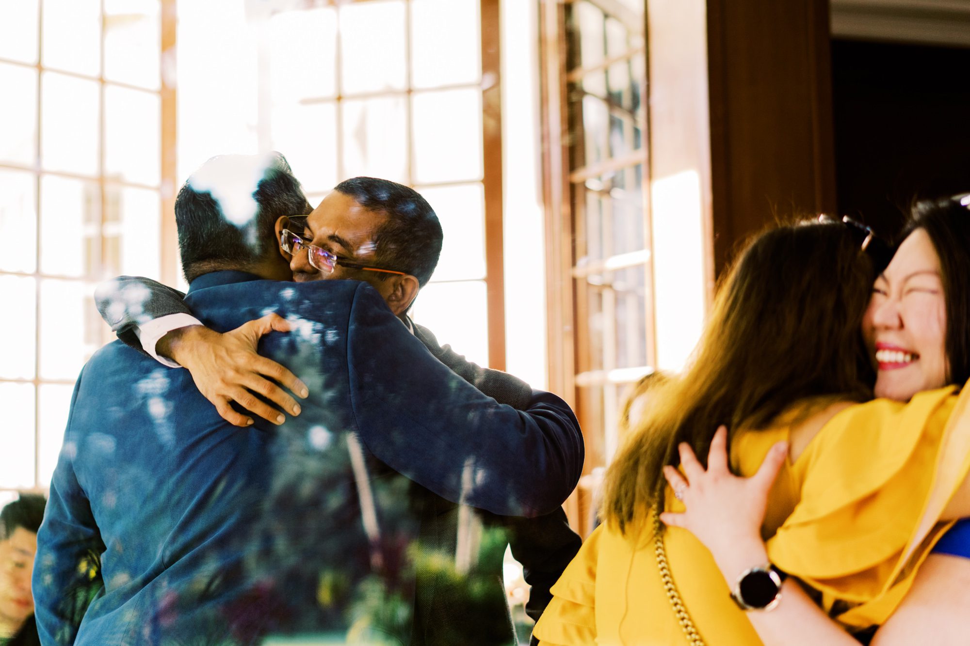 Cocktail hour at Nadira and Dhillon's wedding at Puncak Dani