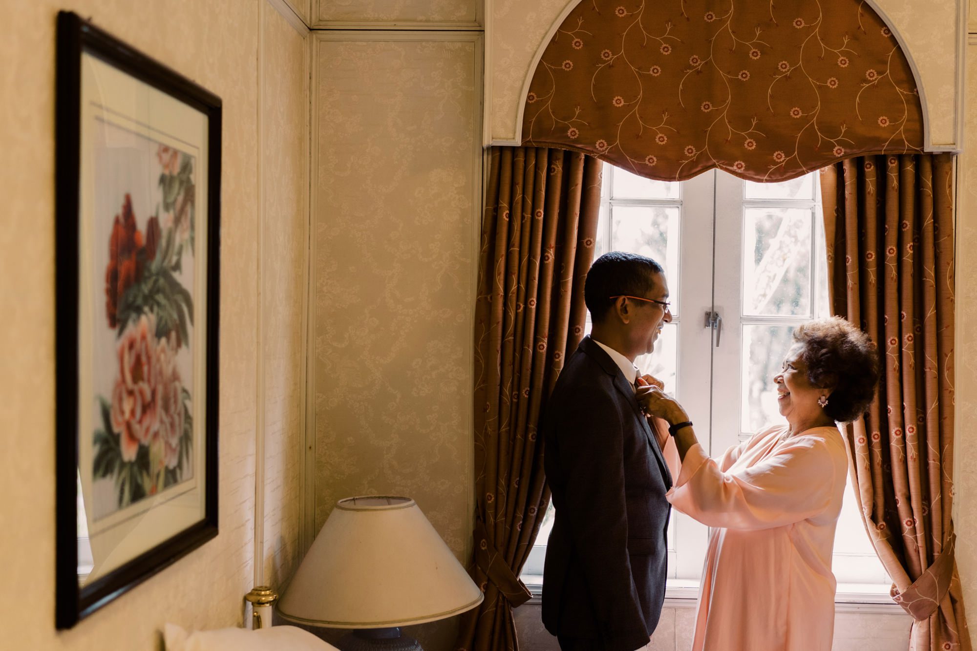 Dhillon getting ready for his wedding