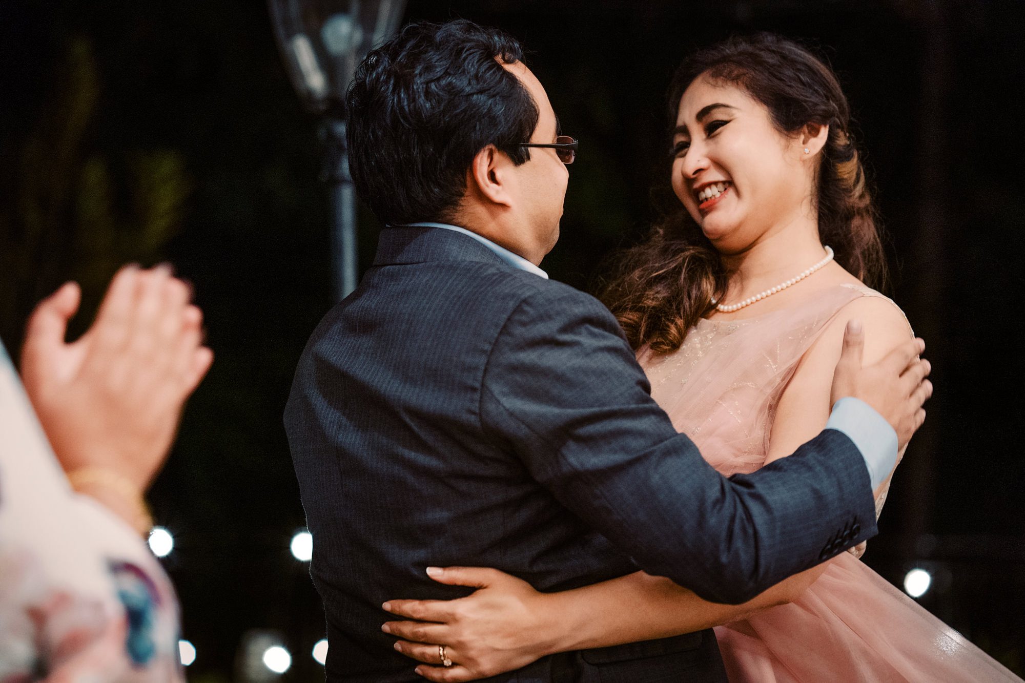 Nadira and Dhillon react to their siblings' speeches