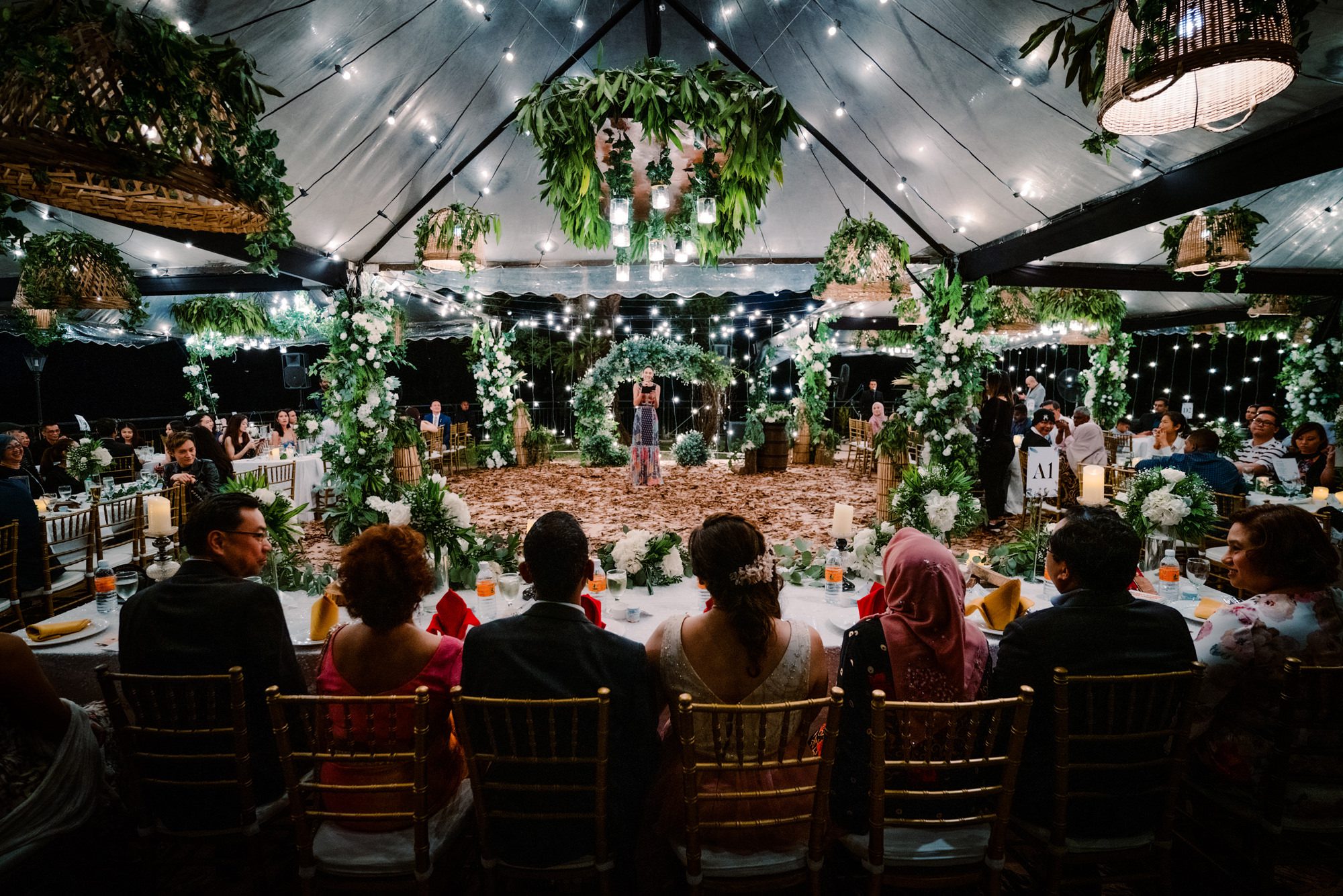 Nadira and Dhillon's wedding reception at Puncak Dani in Genting Highlands