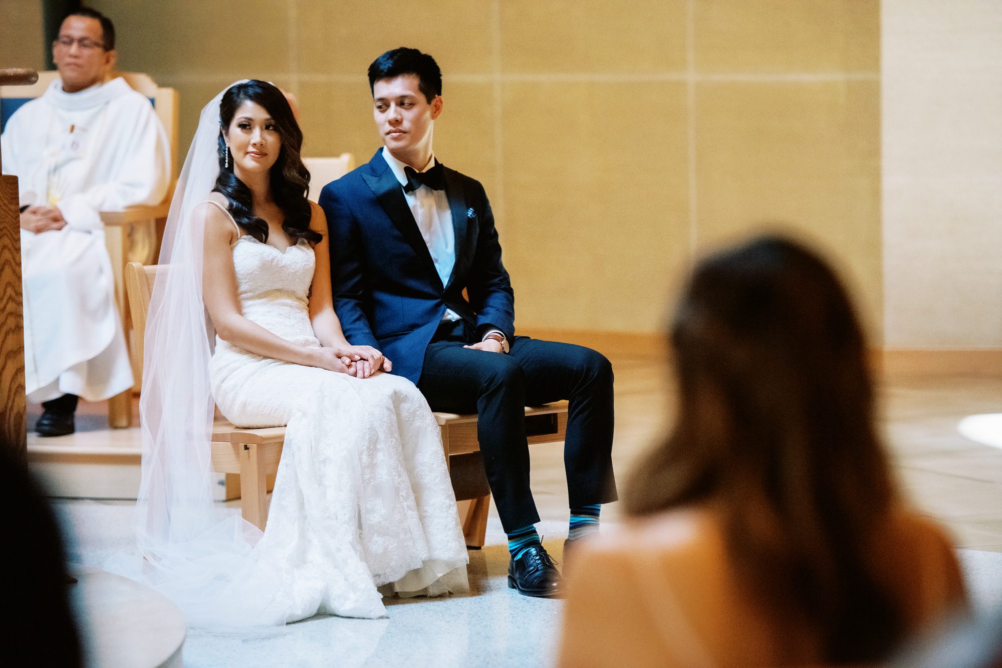 St Anne's Catholic Church: Lynda and John