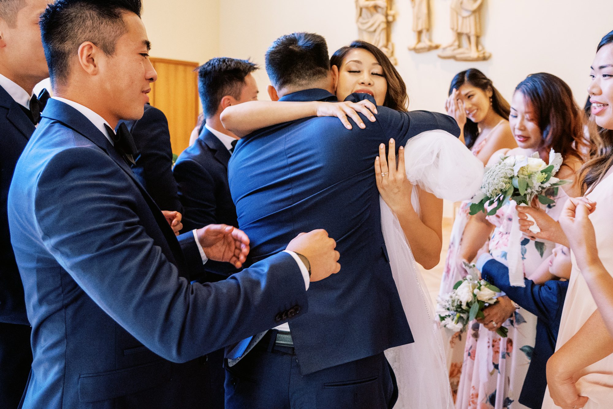 St Anne's Catholic Church wedding: Lynda and John are married!
