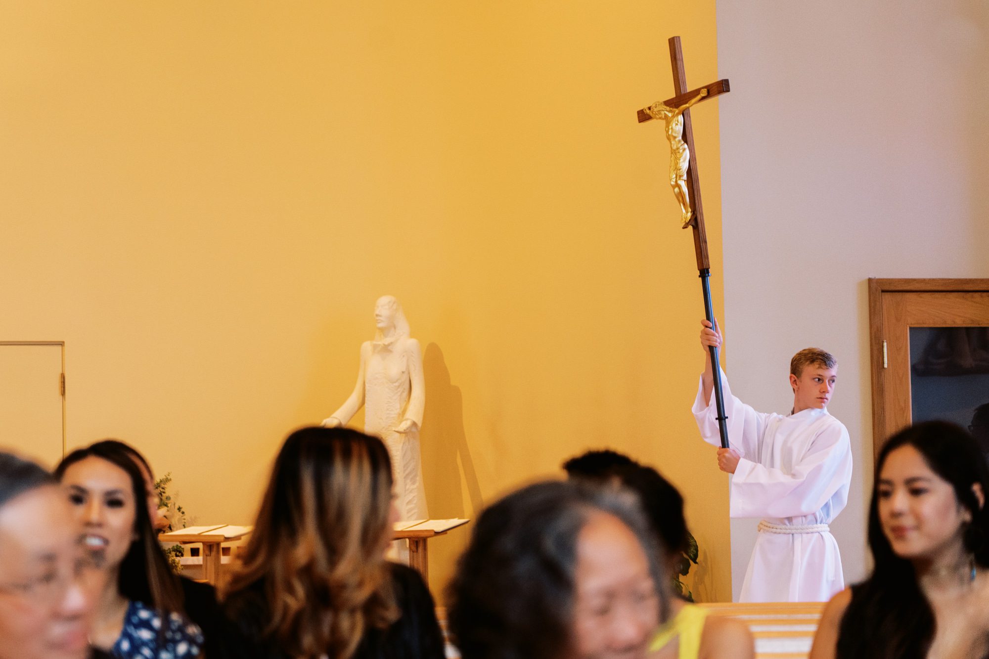 St Anne's Catholic Church wedding
