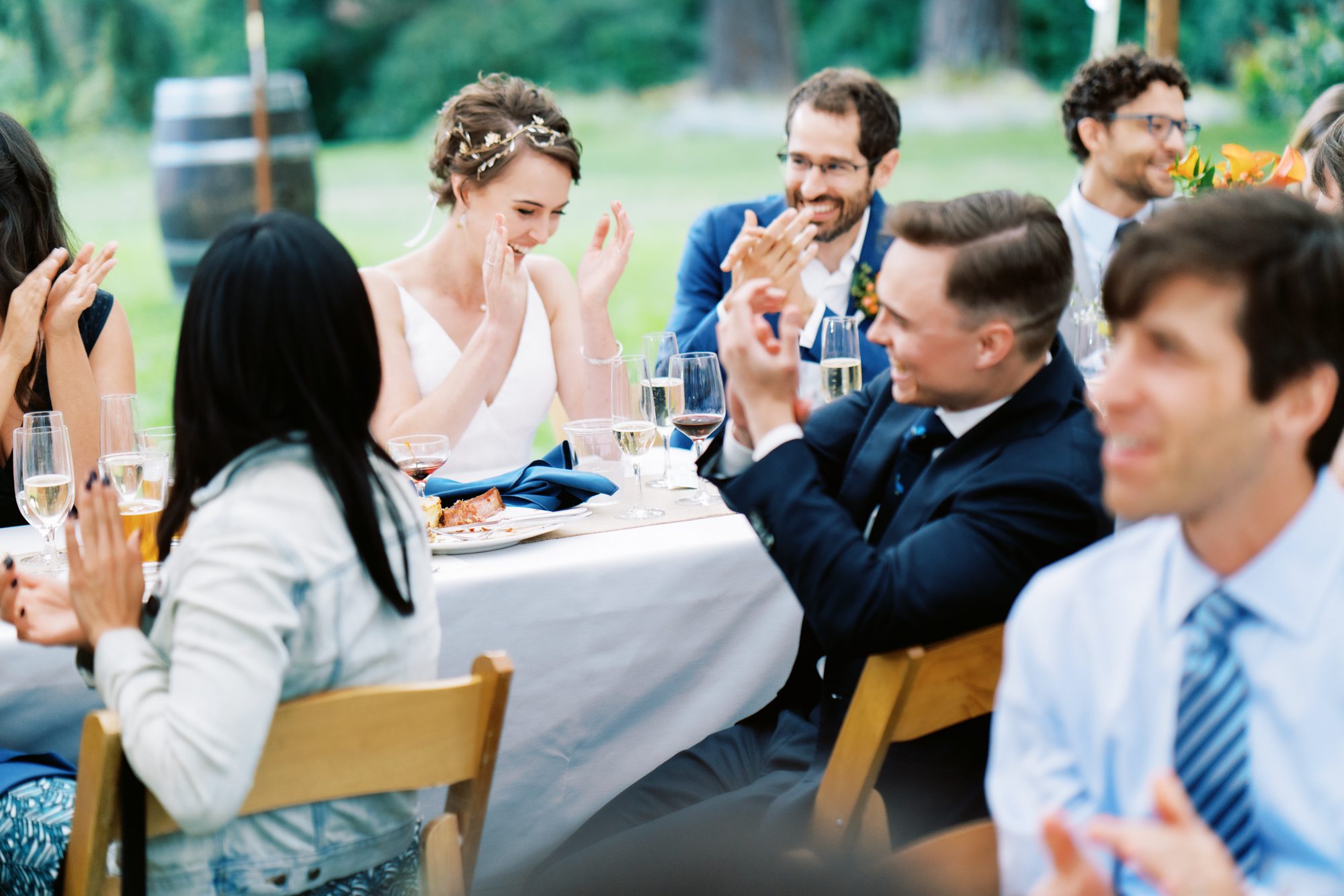 Dunn Gardens Weddings: Toast moments