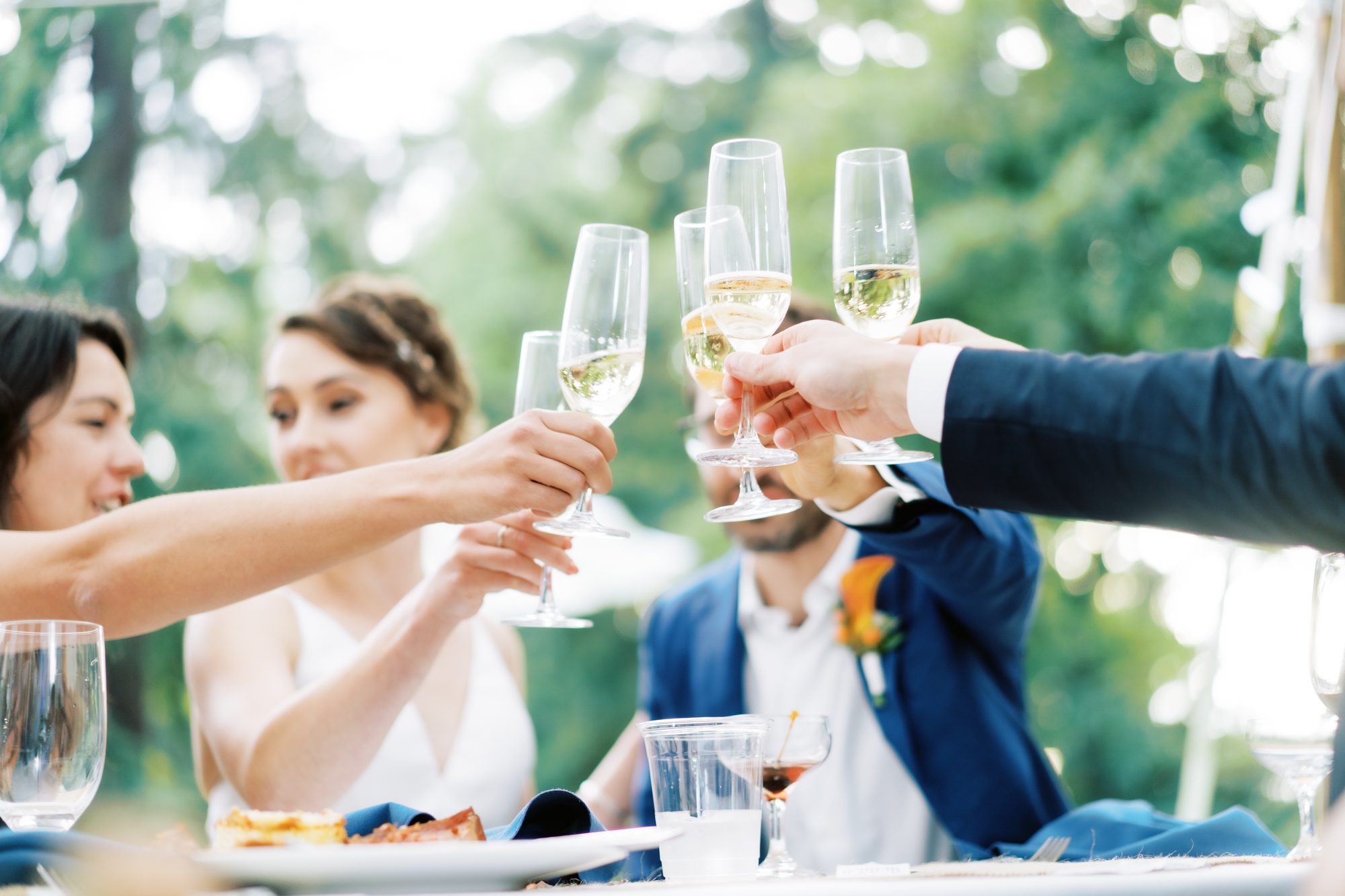 Dunn Gardens Weddings: Toast moments