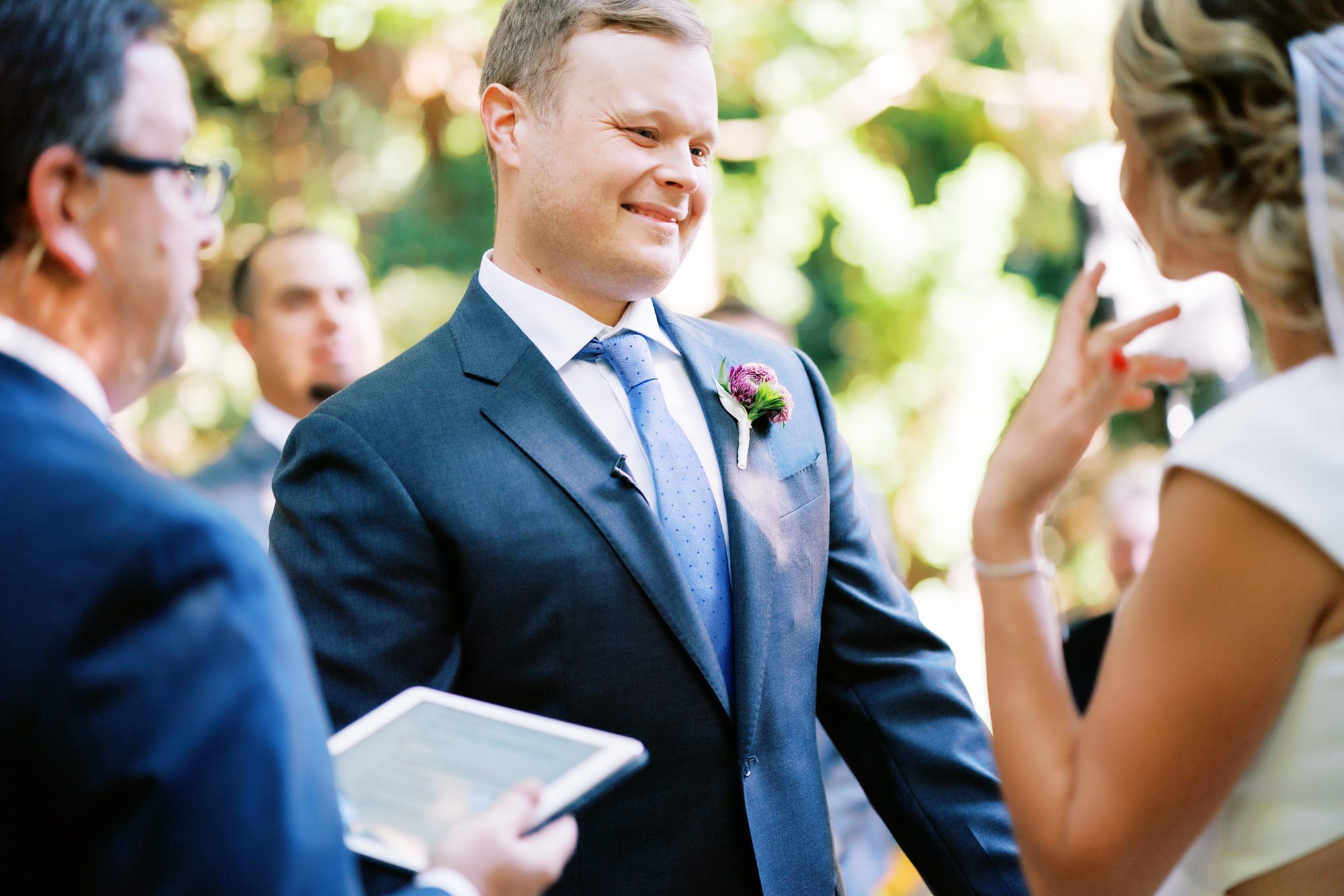 JM Cellars Wedding: Kayley and Brian's wedding ceremony