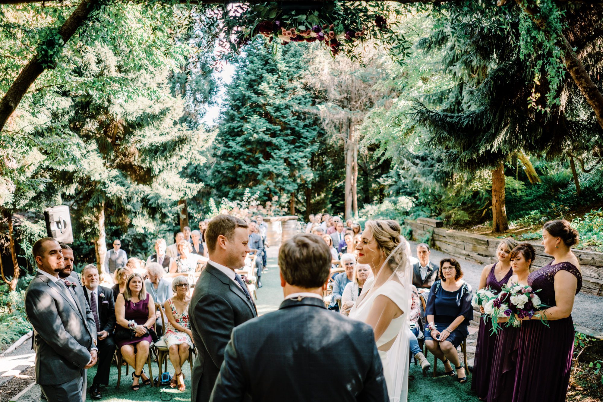 JM Cellars Wedding: Kayley and Brian's wedding ceremony