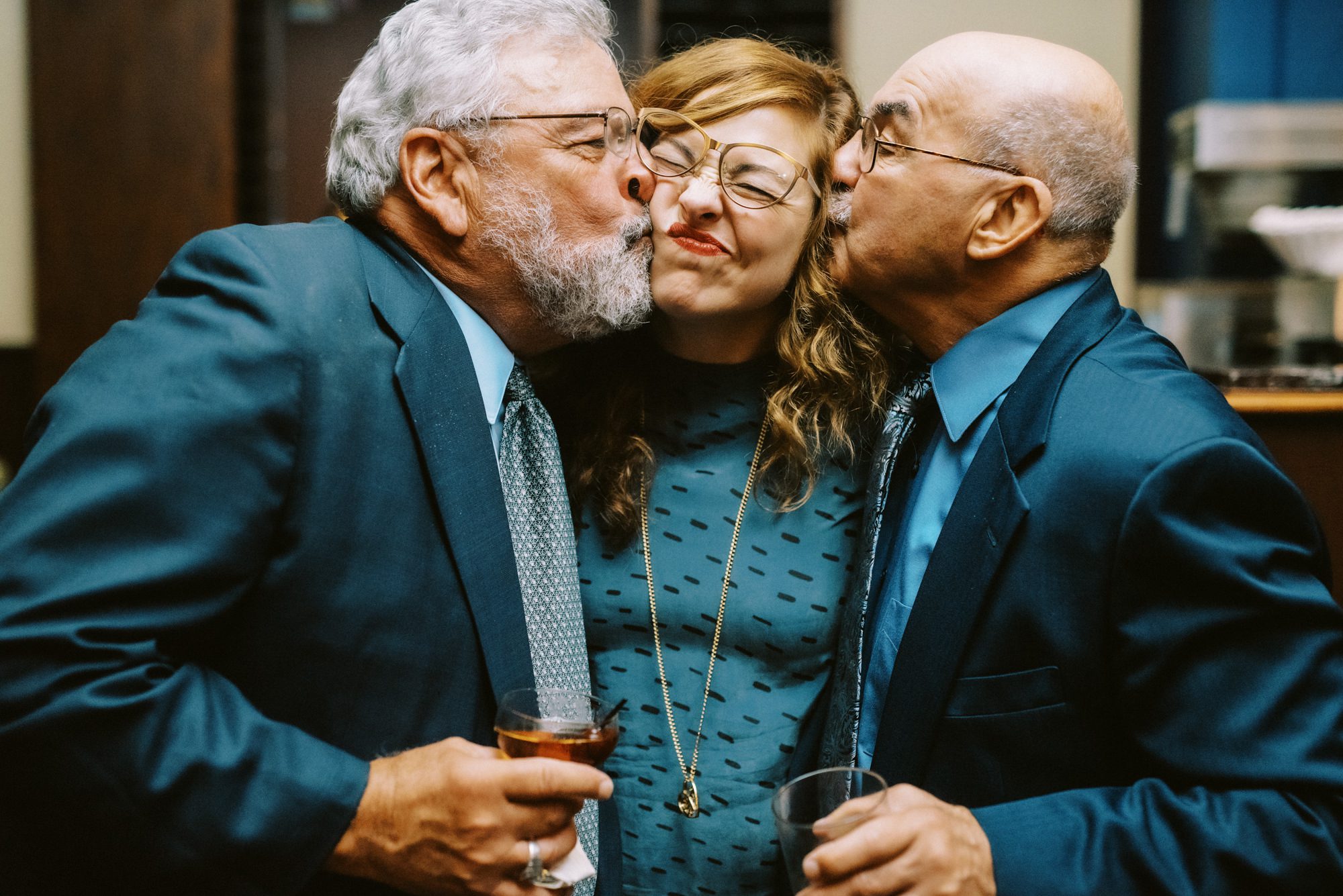 Seattle wedding photographer: Michael and Justin post wedding ceremony moments