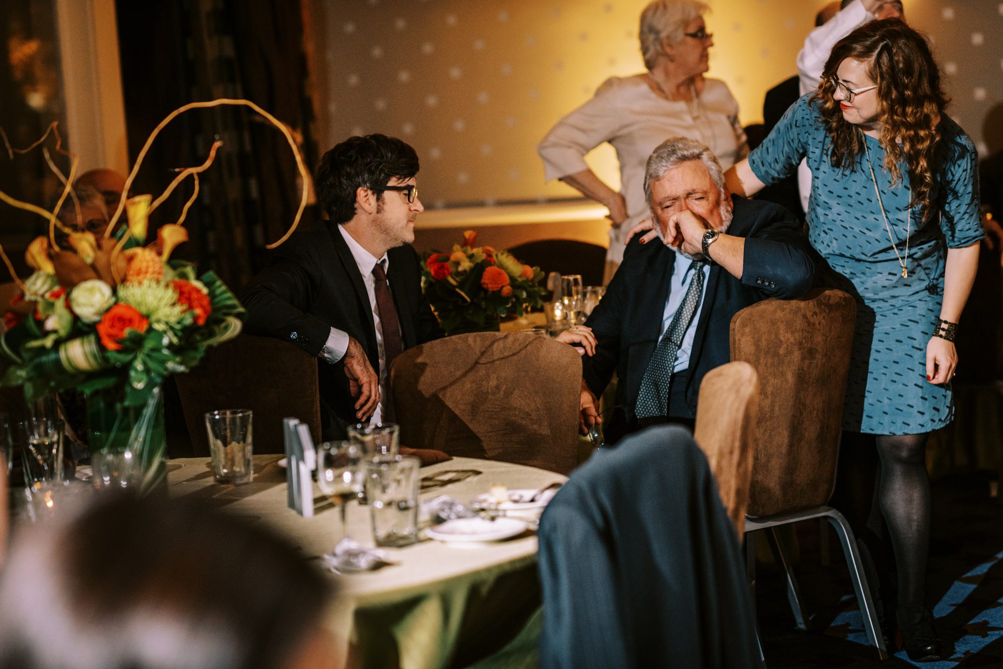 Jenny Jimenez and dad at Michael and Justin's wedding Jenny Jimenez and dad at Michael and Justin's wedding