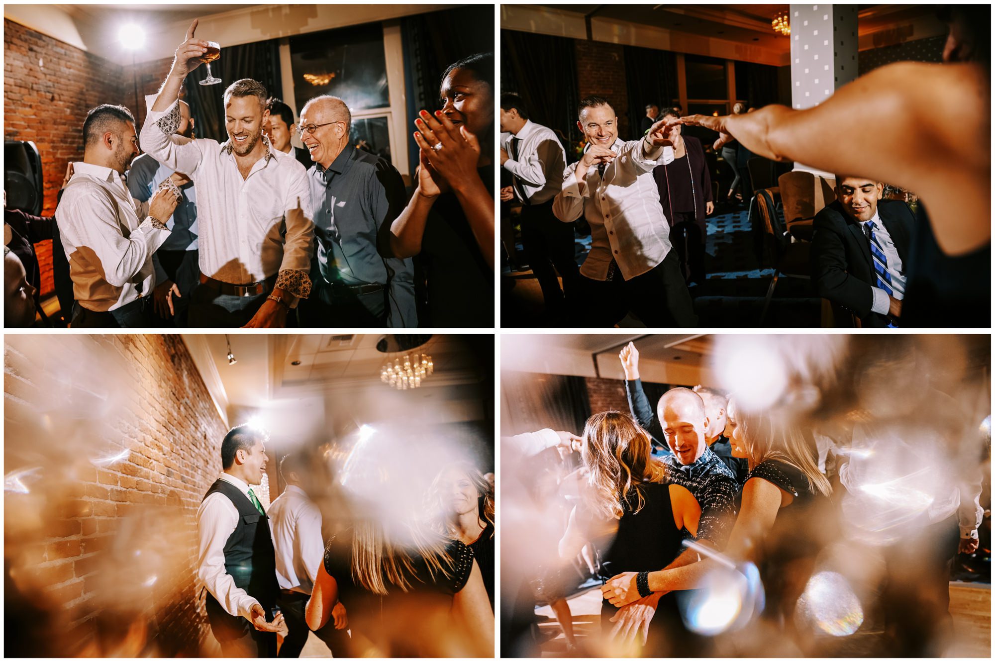 Alexis Royal Sonesta wedding reception party time