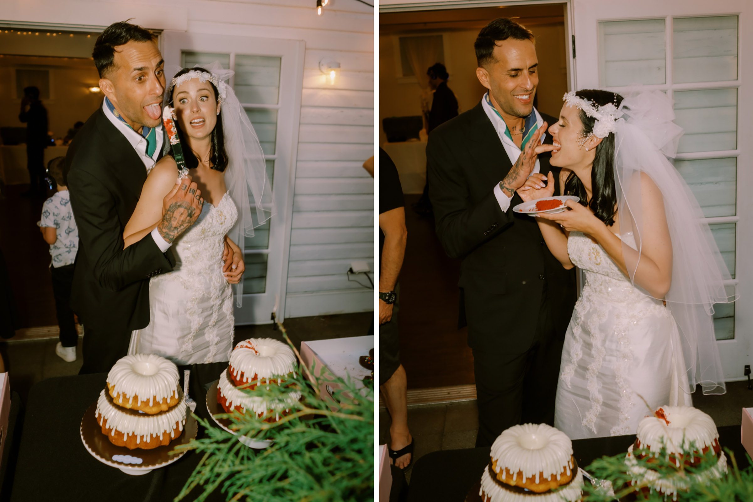 Alexa and Peter's wedding reception at Belle Chapel, Snohomish WA