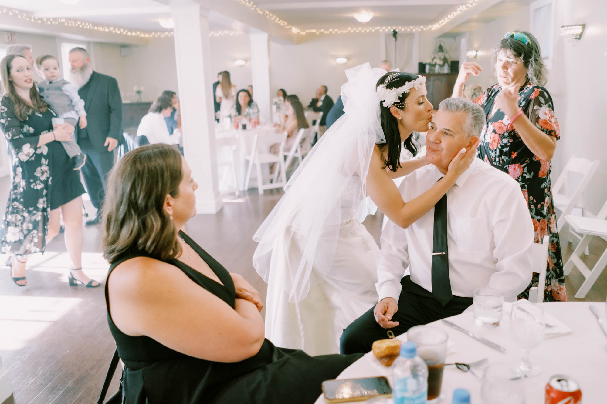 Alexa and Peter's wedding reception at Belle Chapel, Snohomish WA