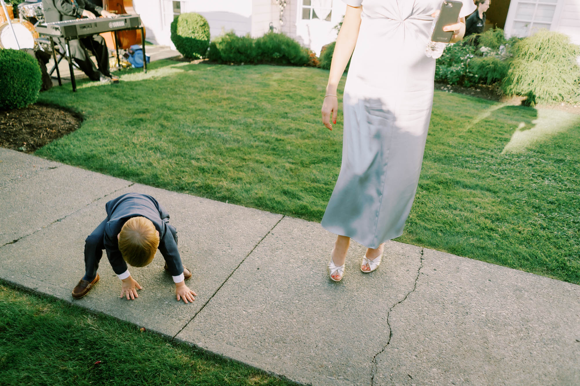 Alexa and Peter's wedding reception at Belle Chapel, Snohomish WA