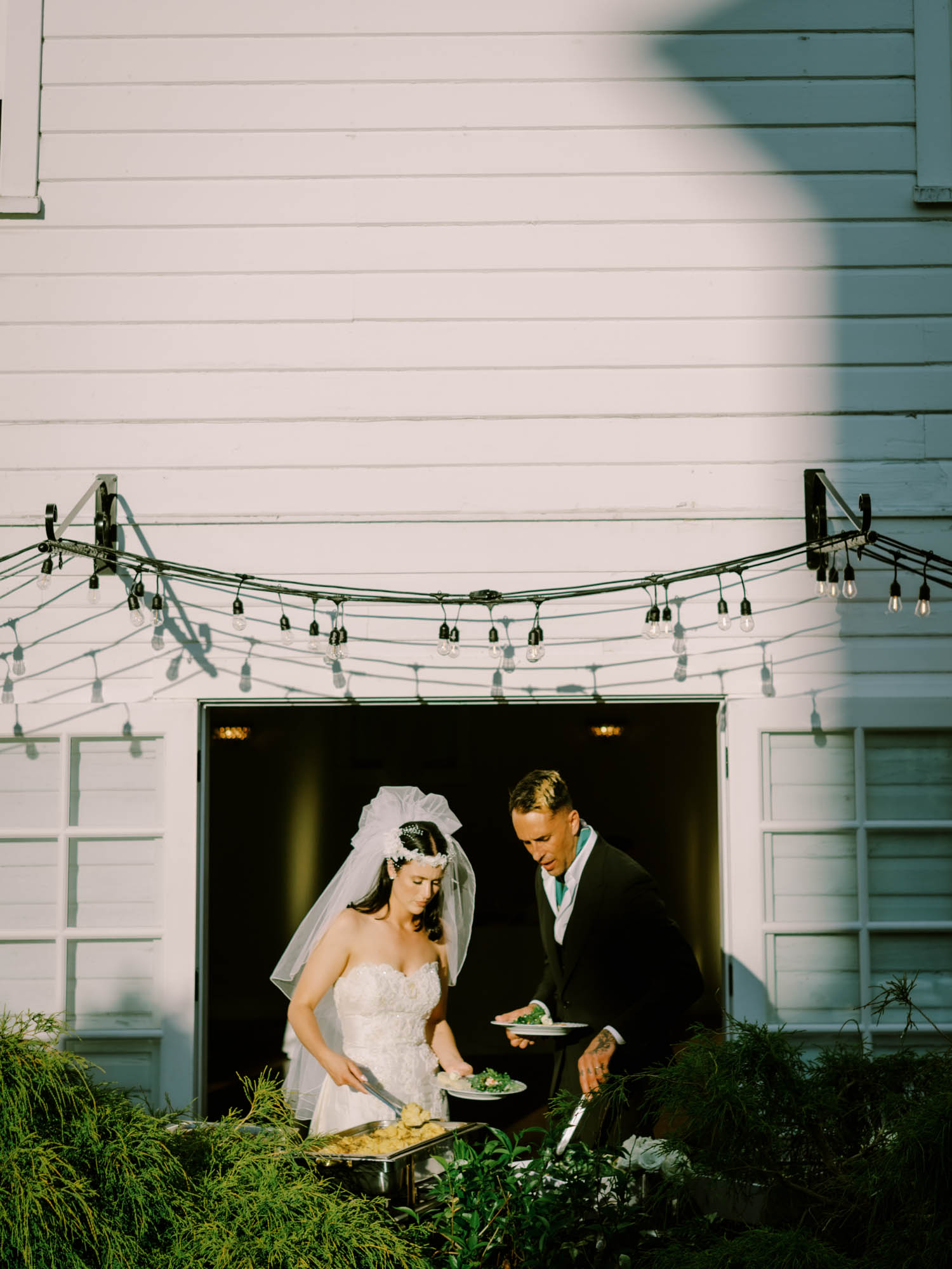 Alexa and Peter's wedding reception at Belle Chapel, Snohomish WA