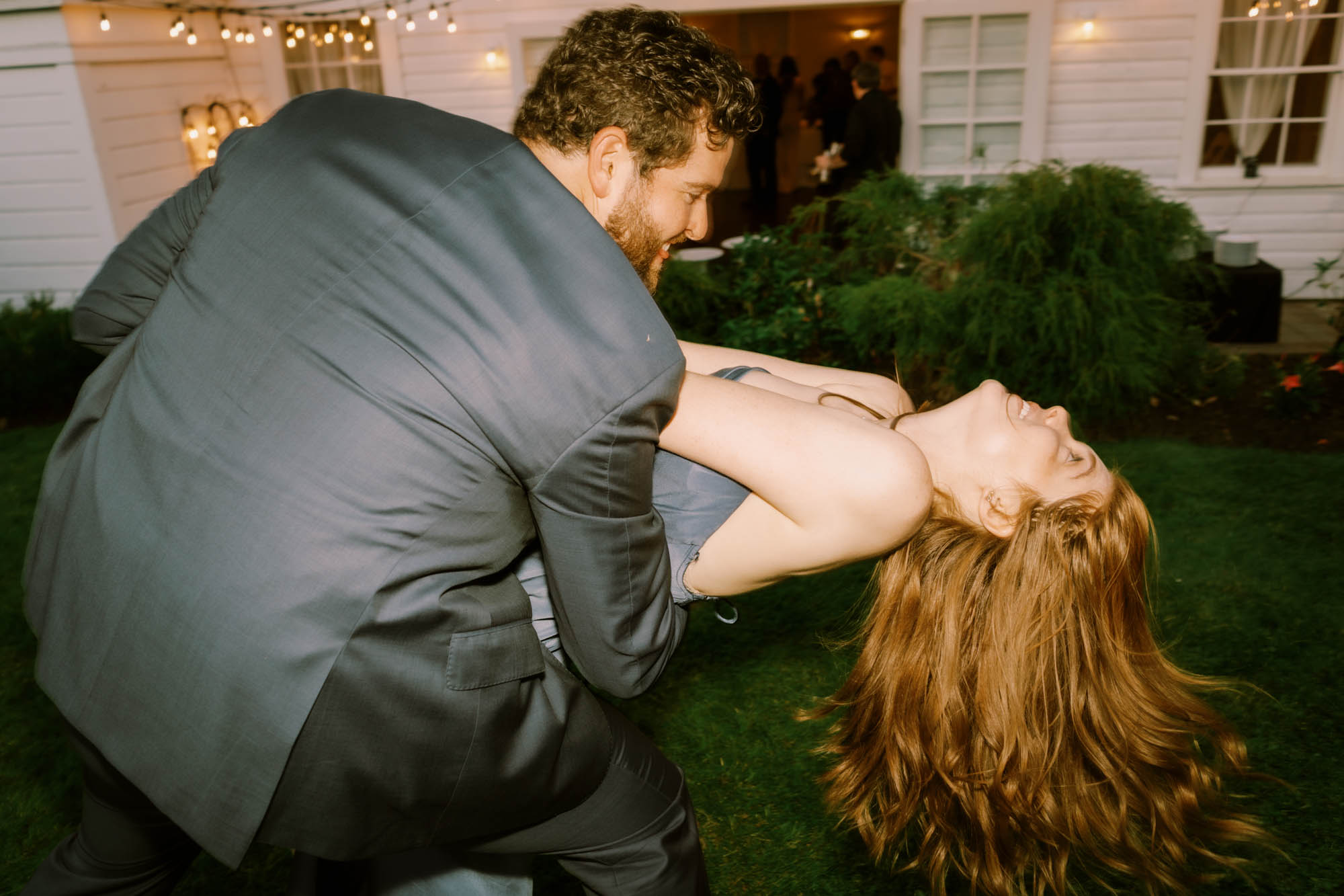 Alexa and Peter's wedding reception at Belle Chapel, Snohomish WA